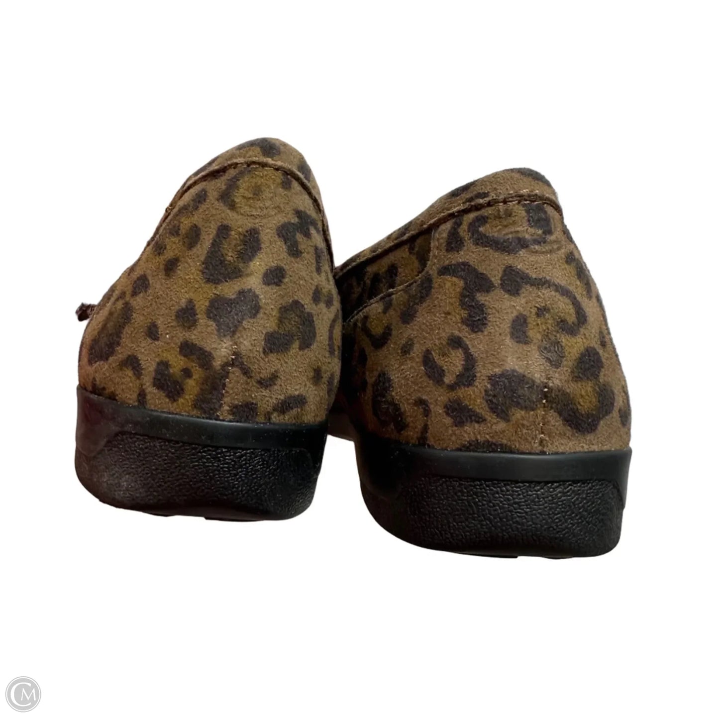 Shoes Flats By Easy Spirit In Animal Print, Size: 8