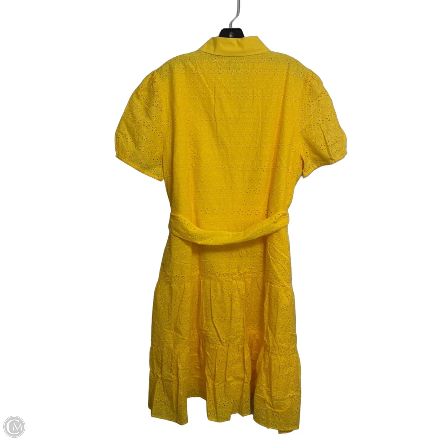 Dress Casual Midi By UNTUCKIT In Yellow, Size: 14