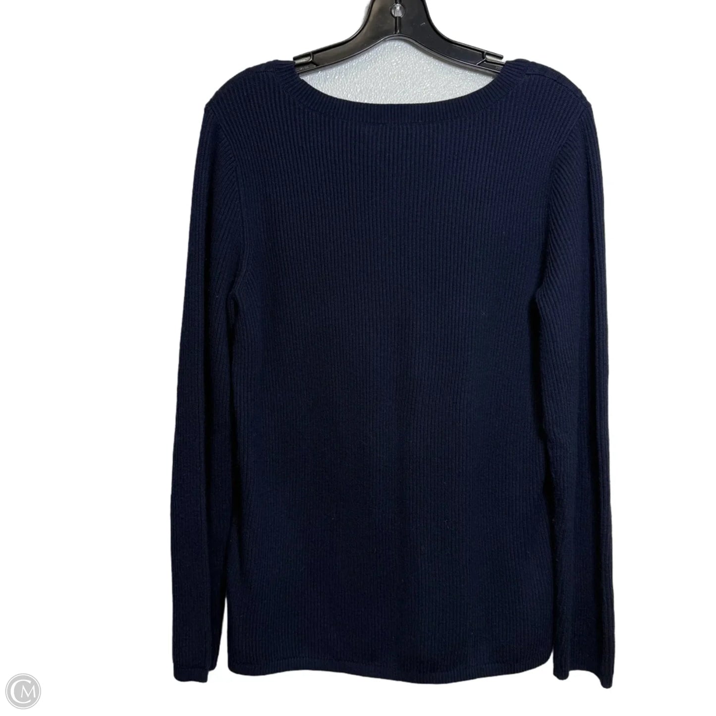 Sweater By Talbots In Navy, Size: L