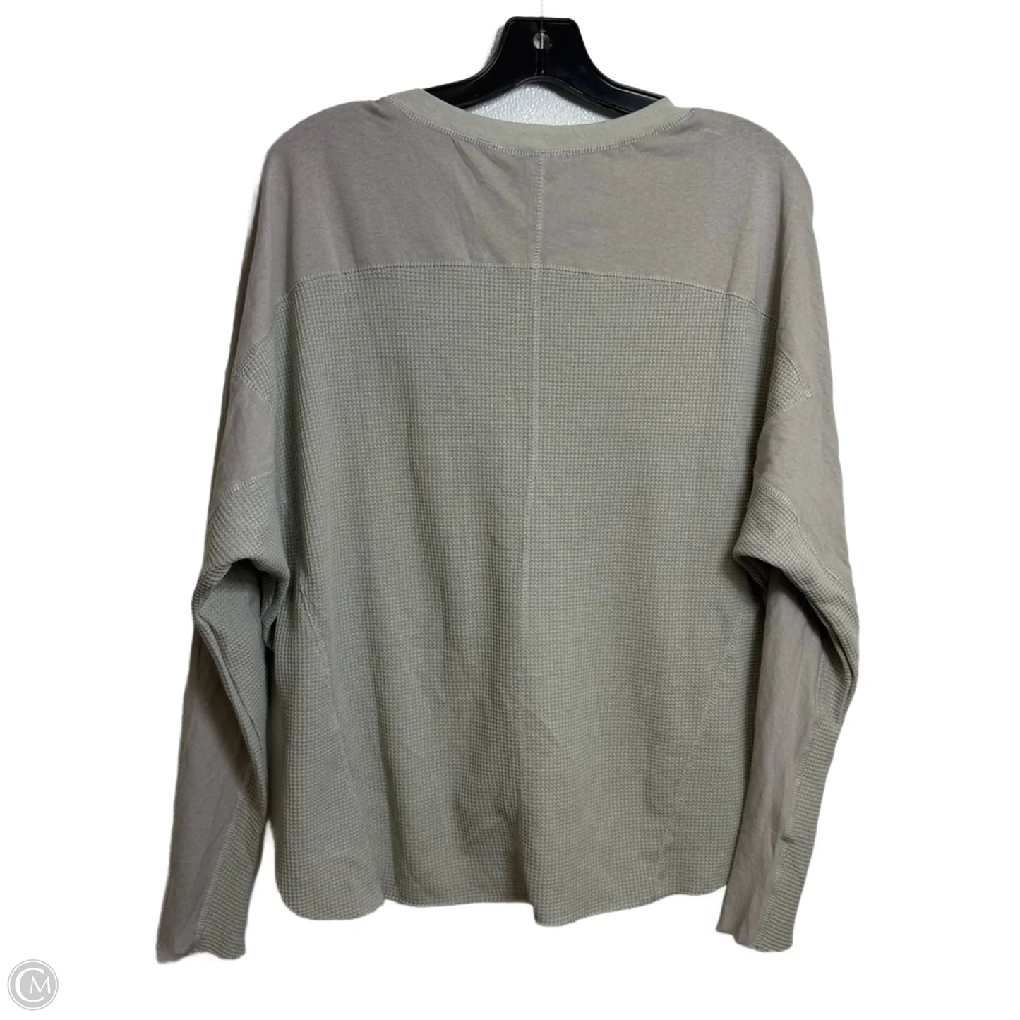 Top Long Sleeve By Clothes Mentor In Grey, Size: S