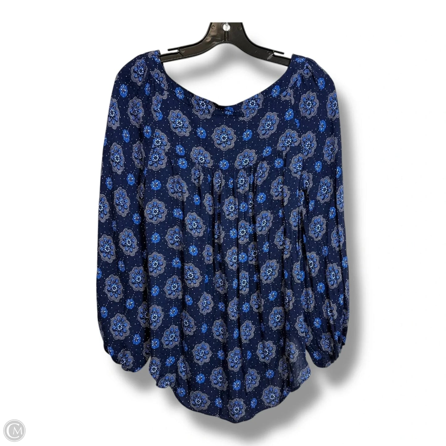Top Long Sleeve By Maeve In Navy, Size: S