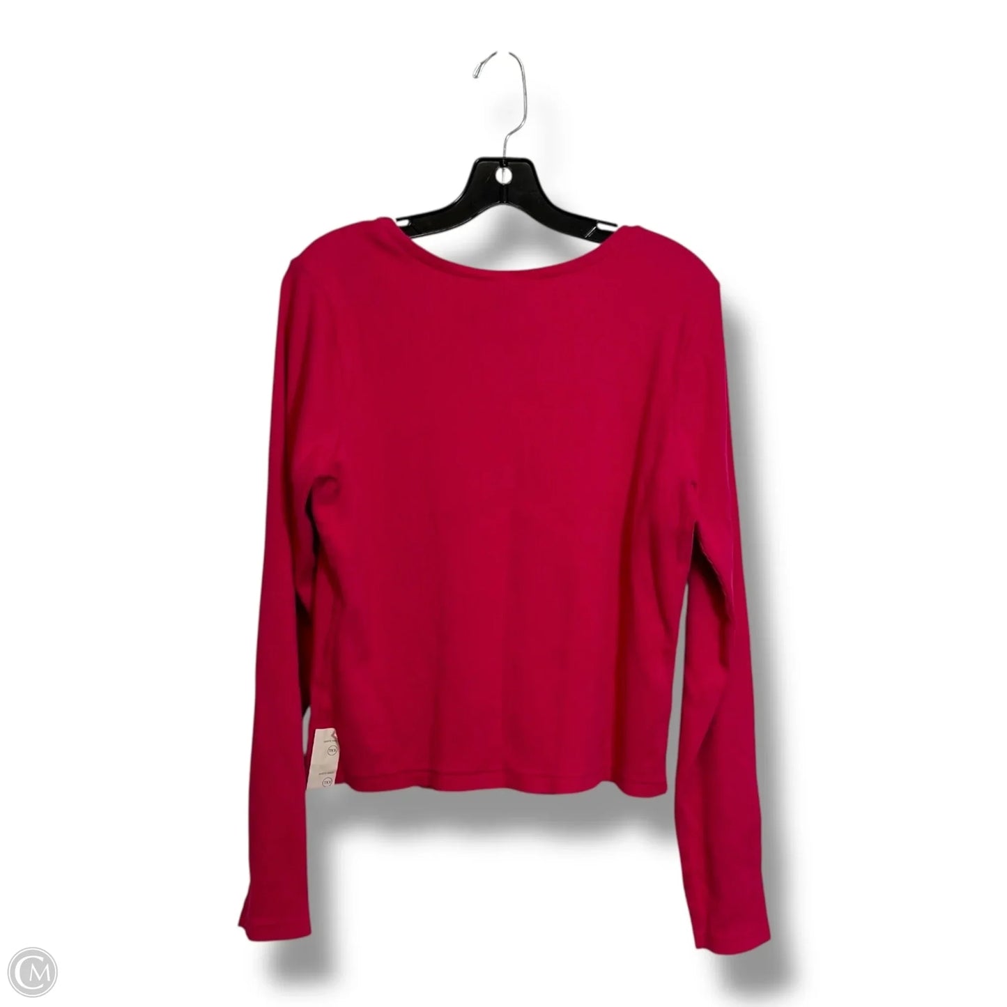 Top Long Sleeve Basic By Universal Thread In Pink, Size: Xxl