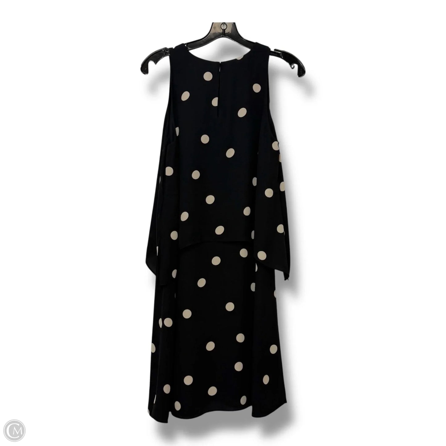 Dress Party Short By Ann Taylor In Polkadot Pattern, Size: M