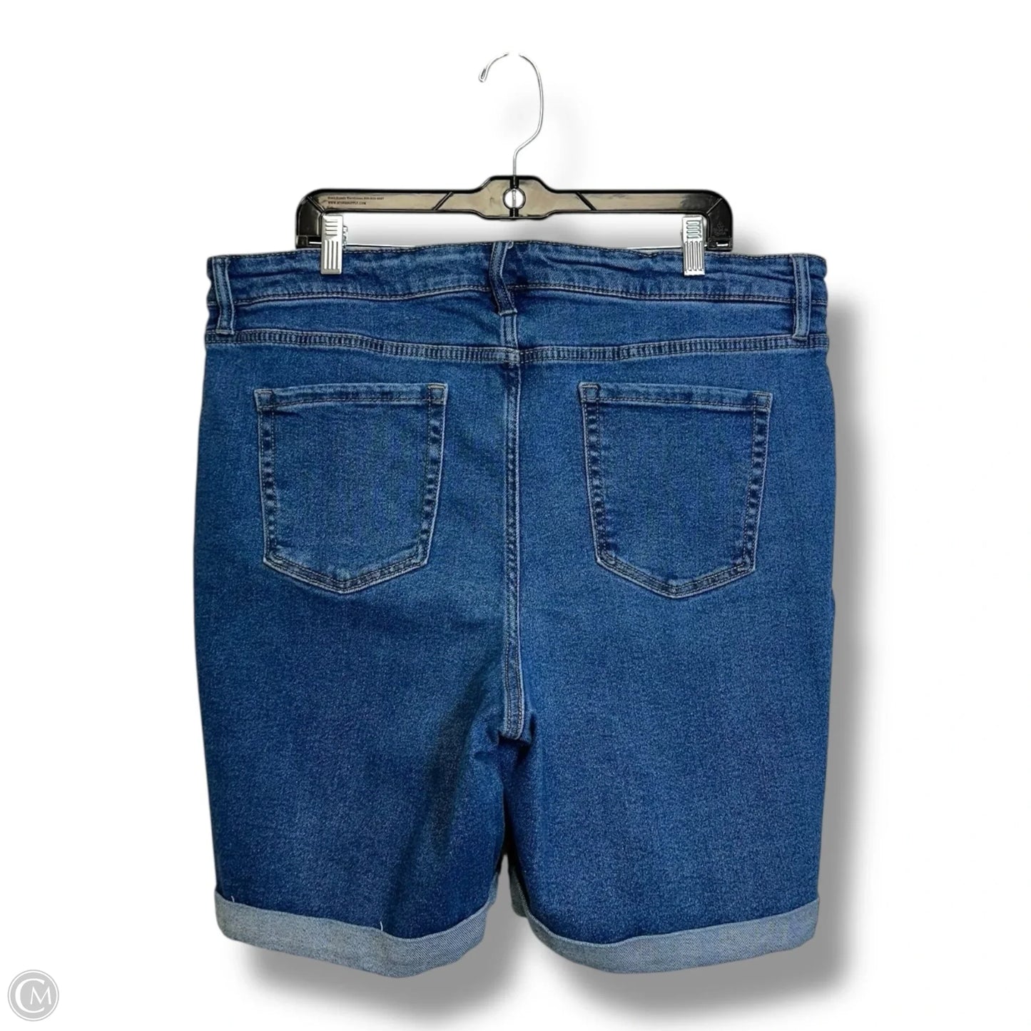 Shorts By Ava & Viv In Blue Denim, Size: 20