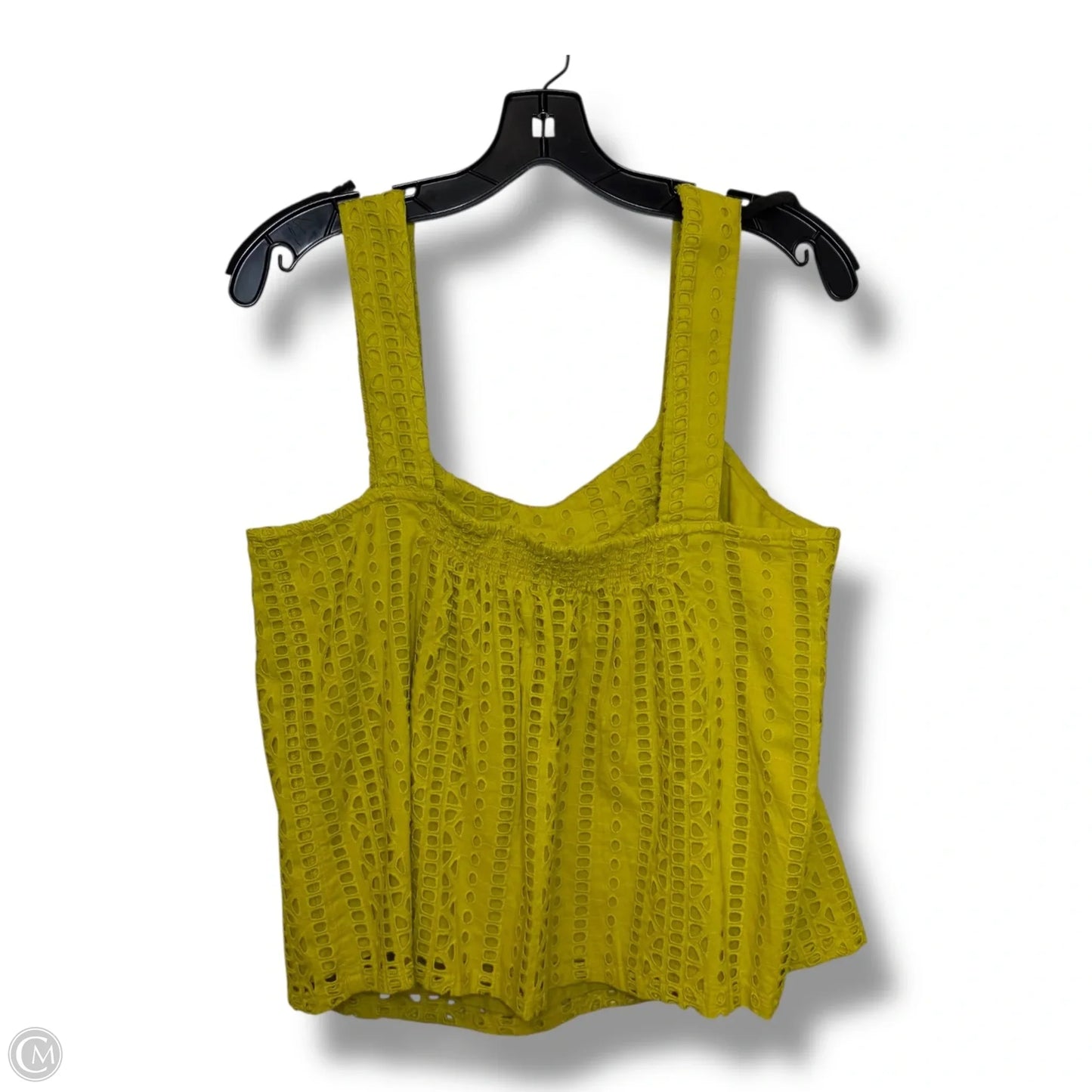 Tank Top By Sundance In Chartreuse, Size: Sp