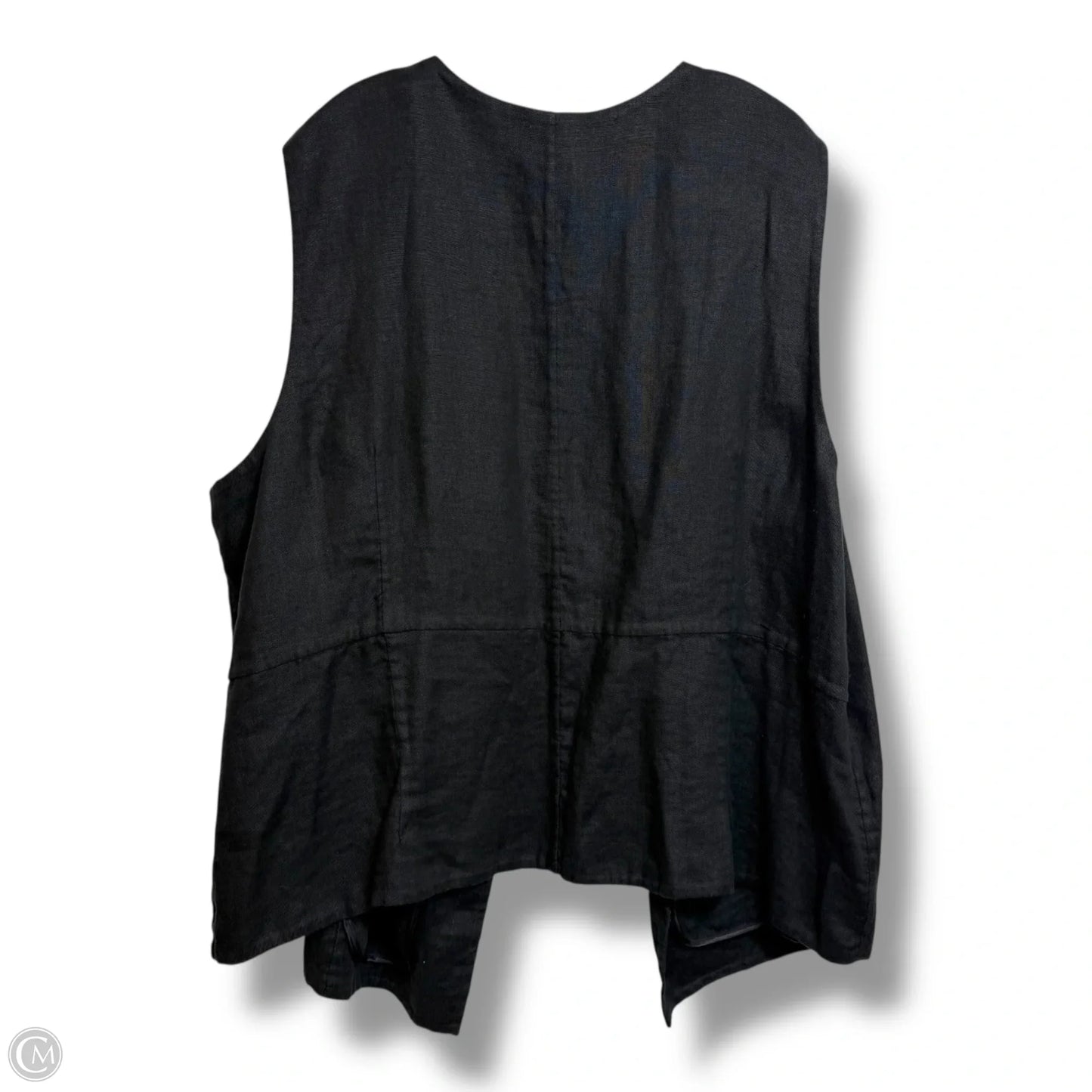 Vest Other By J. Jill In Black, Size: 4x