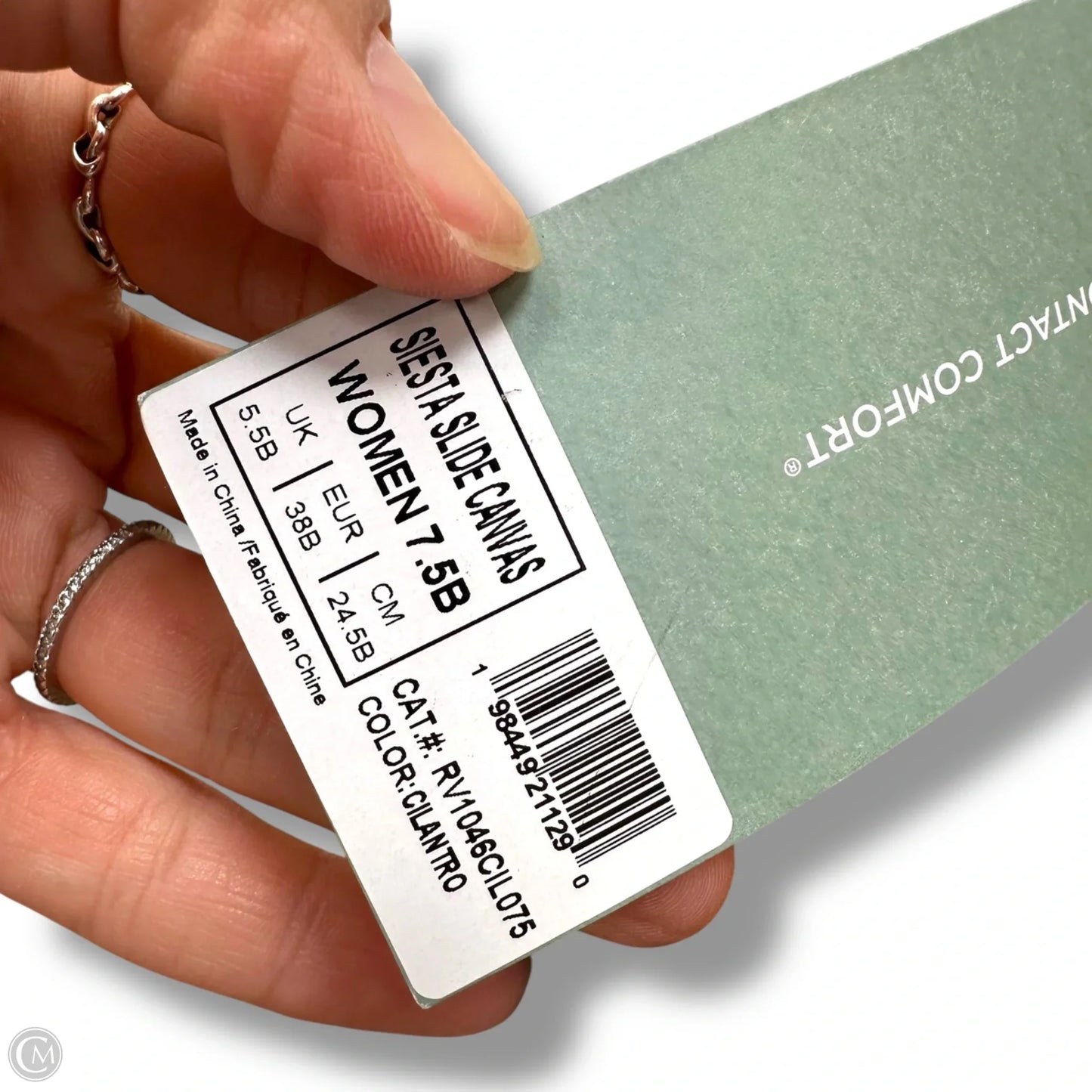 Shoes Flats By Revlon In Green, Size: 7.5