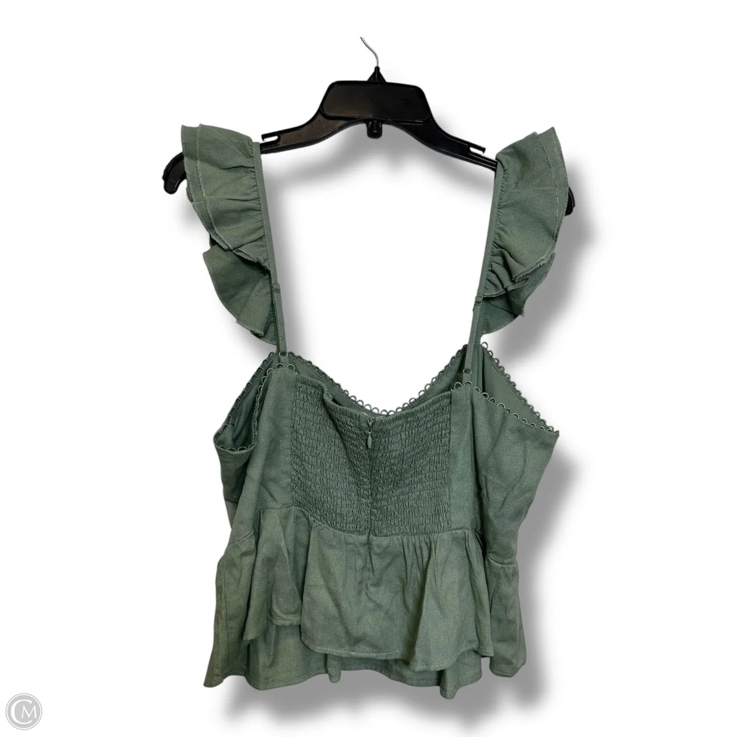 Tank Top By Miami In Green, Size: Xl