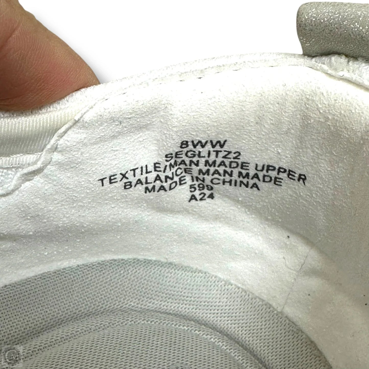 Shoes Flats By Easy Spirit In White, Size: 8 wide