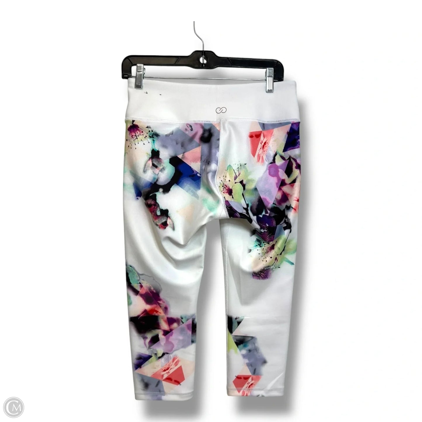 Athletic Capris By Calia In Floral Print, Size: M