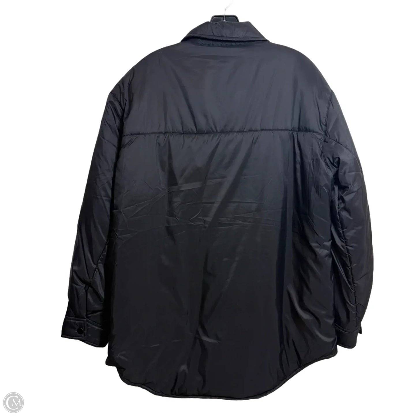 Jacket Windbreaker By Velvet Heart In Black, Size: Medium