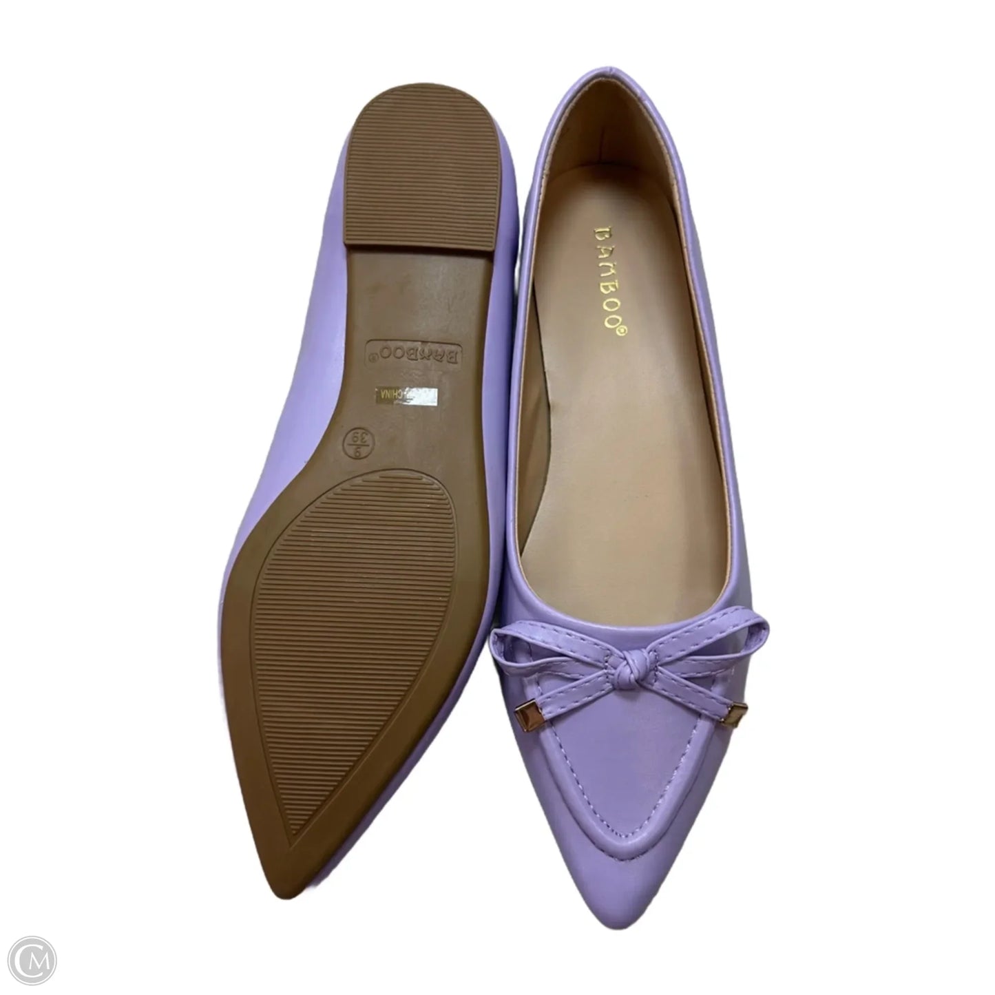 Shoes Flats By Bamboo In Purple, Size: 9
