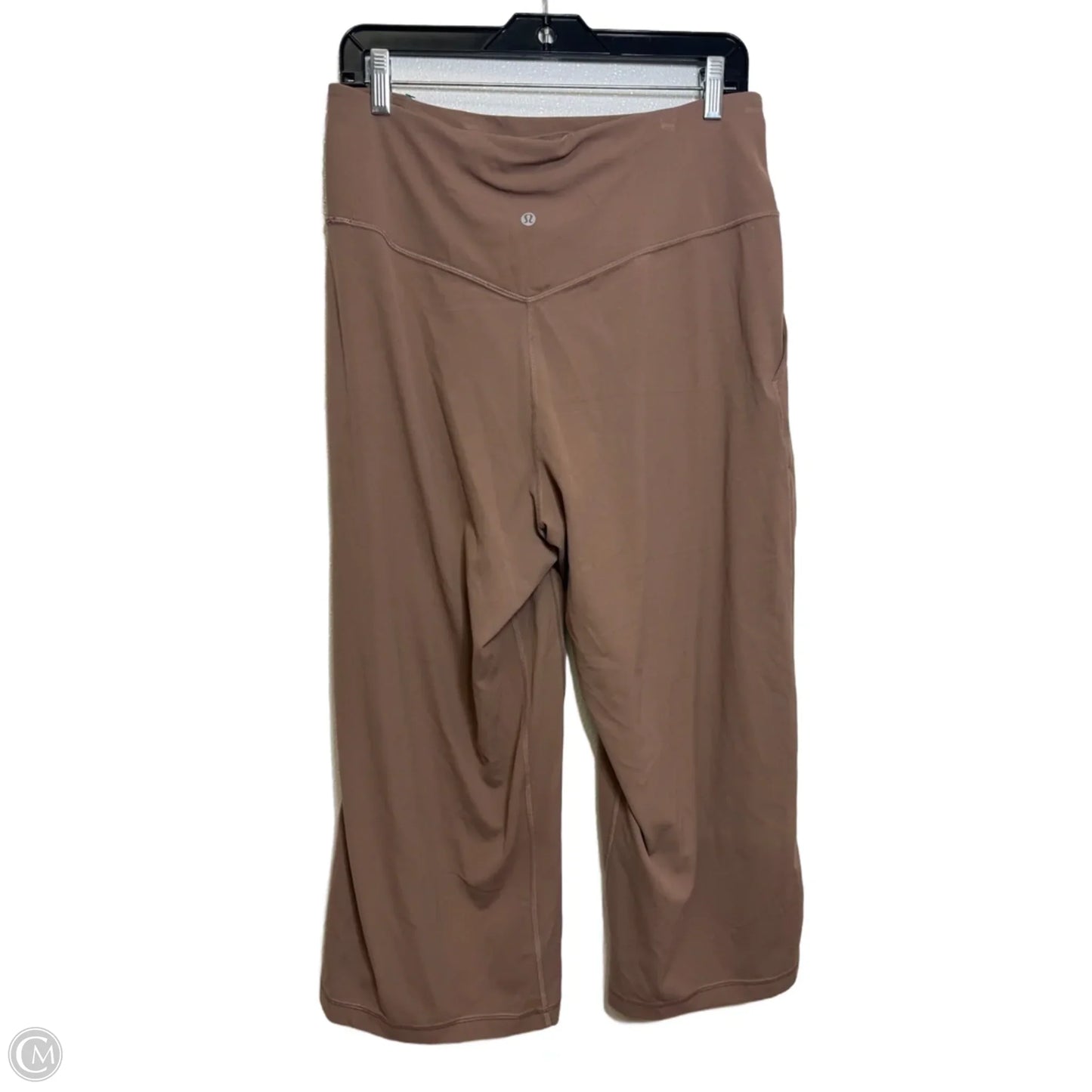 Athletic Capris By Lululemon In Tan, Size: 12