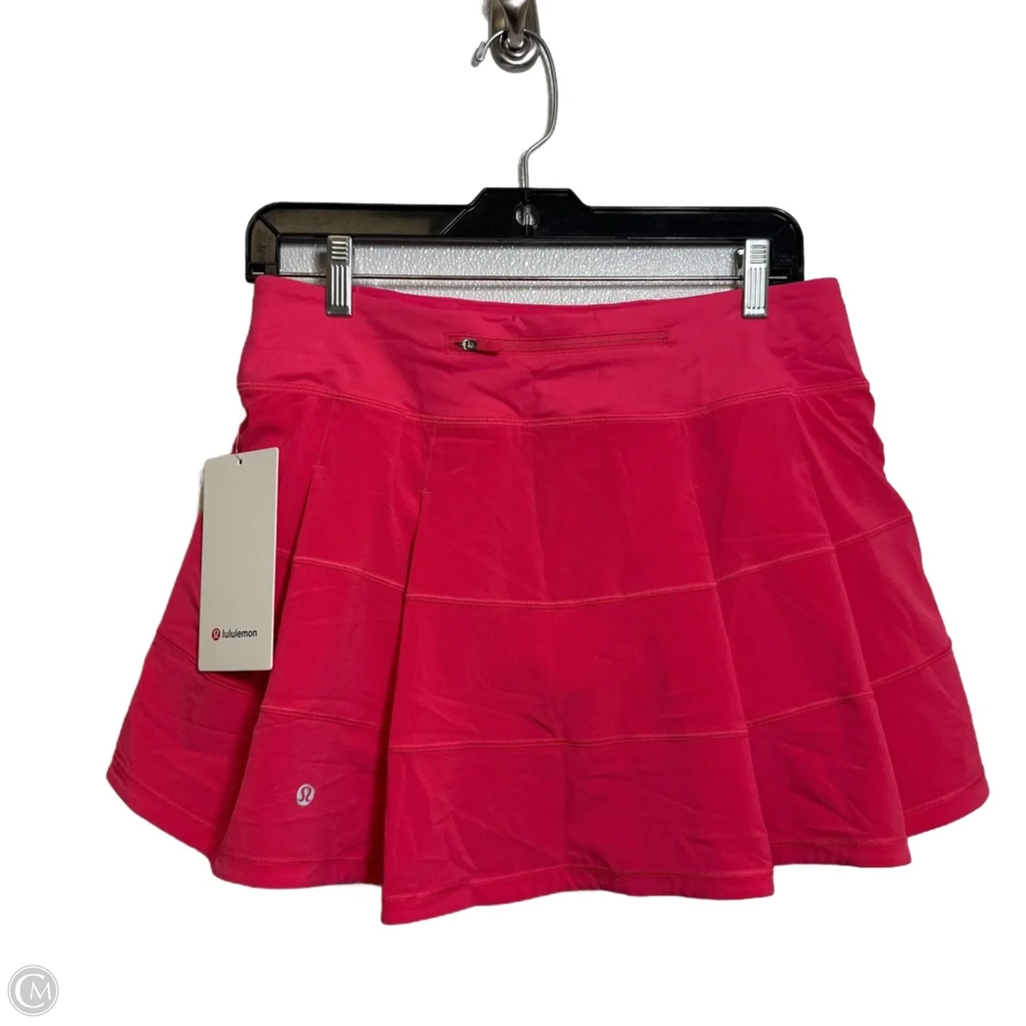 Athletic Skort By Lululemon In Coral, Size: 6