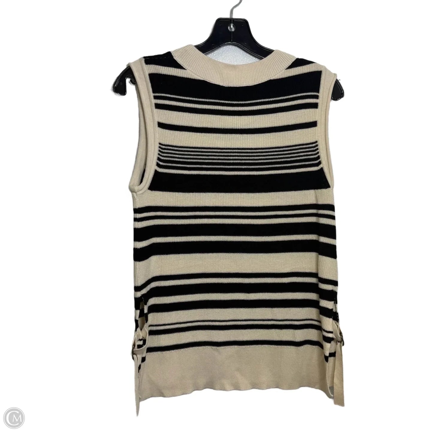 Top Sleeveless By Charlie B In Striped Pattern, Size: Sp