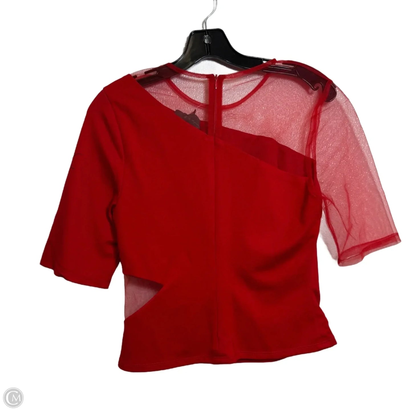 Top Short Sleeve By Sunday In Brooklyn In Red, Size: S