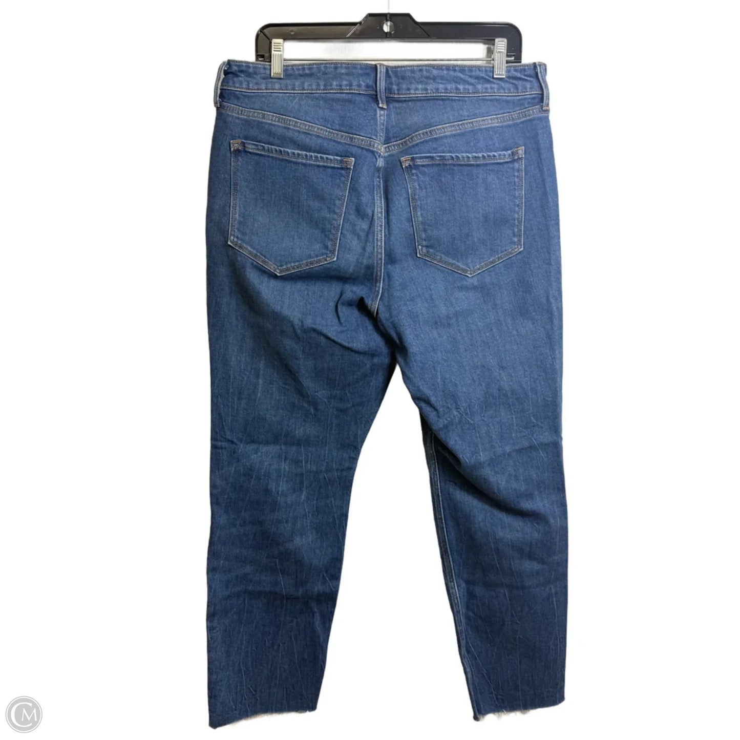 Jeans Straight By Old Navy In Blue Denim, Size: 14