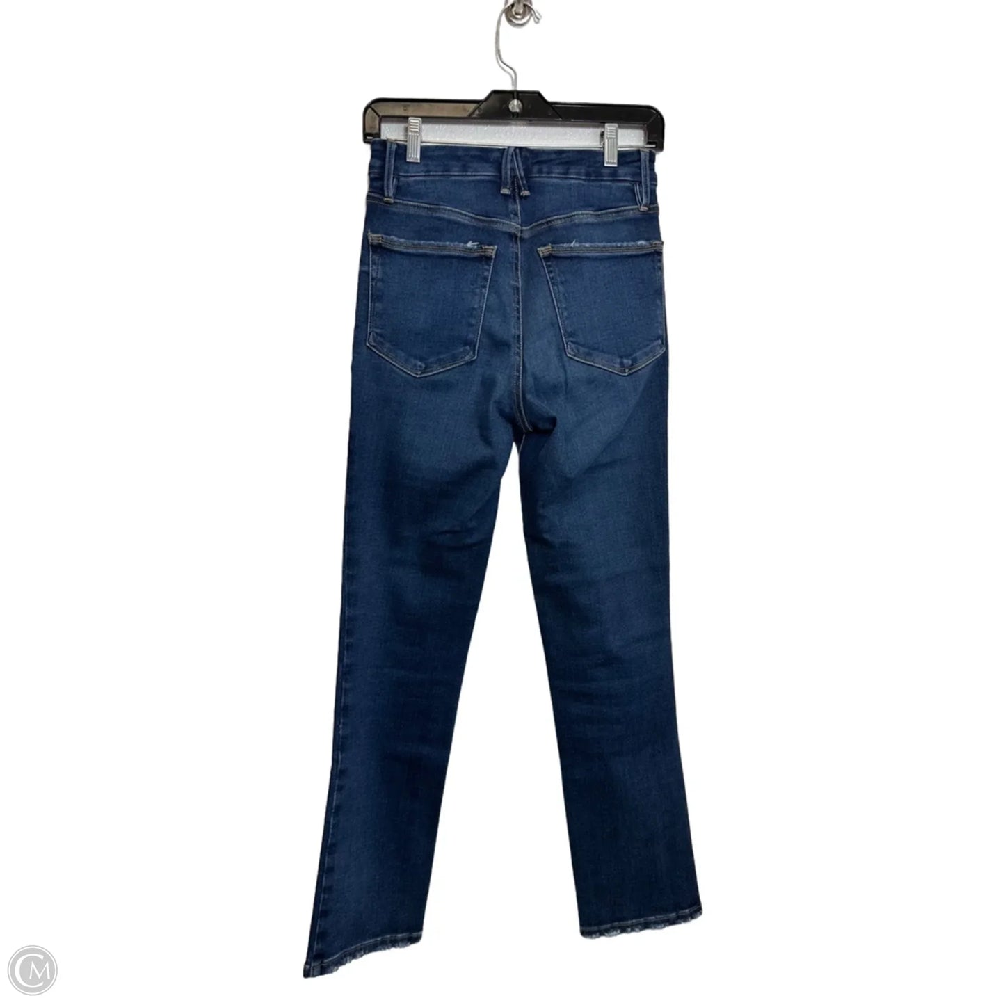 Jeans Straight By Good American In Blue Denim, Size: 2