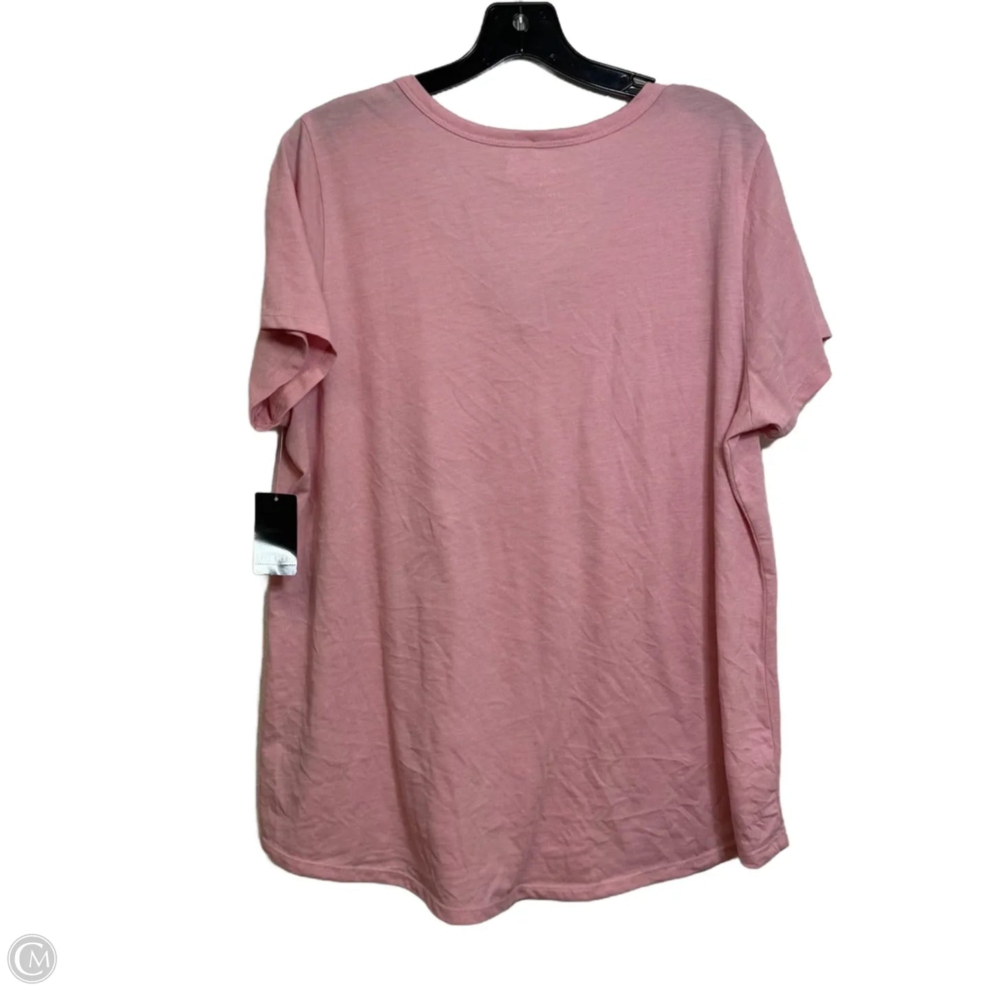 Top Short Sleeve Basic By Torrid In Pink, Size: 1x