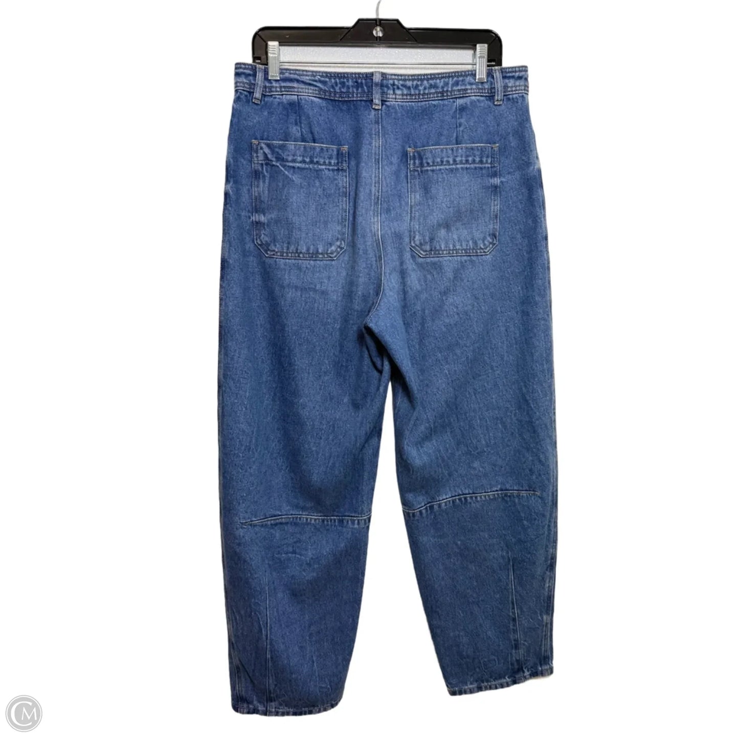 Jeans Boyfriend By Loft In Blue Denim, Size: 10