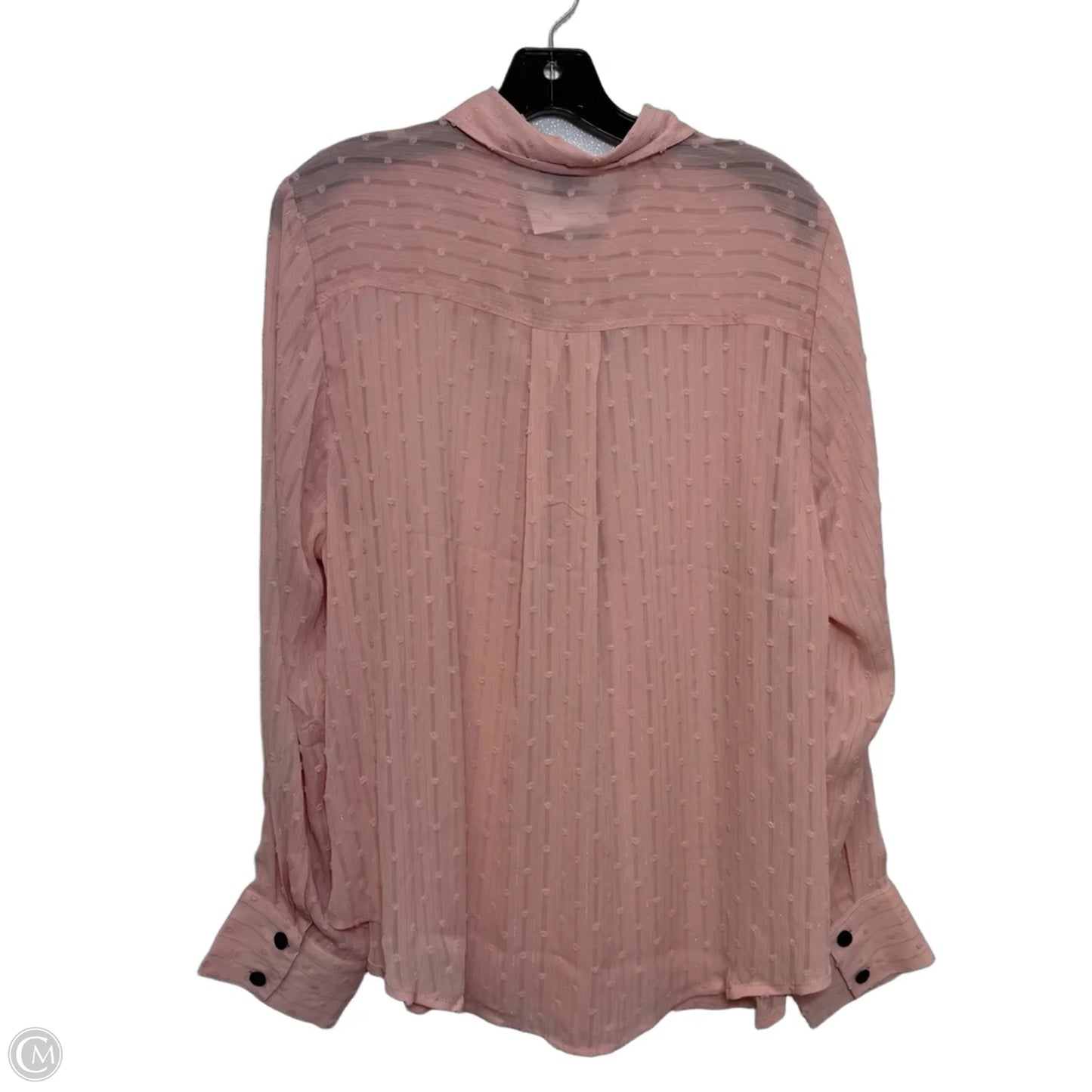 Top Long Sleeve By Torrid In Pink, Size: 1x