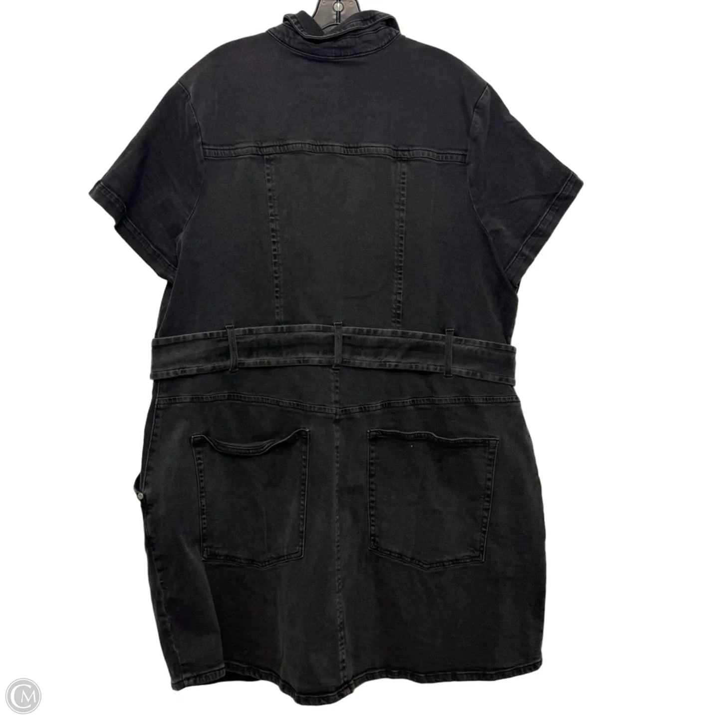 Dress Casual Short By Wild Fable In Black Denim, Size: 3x