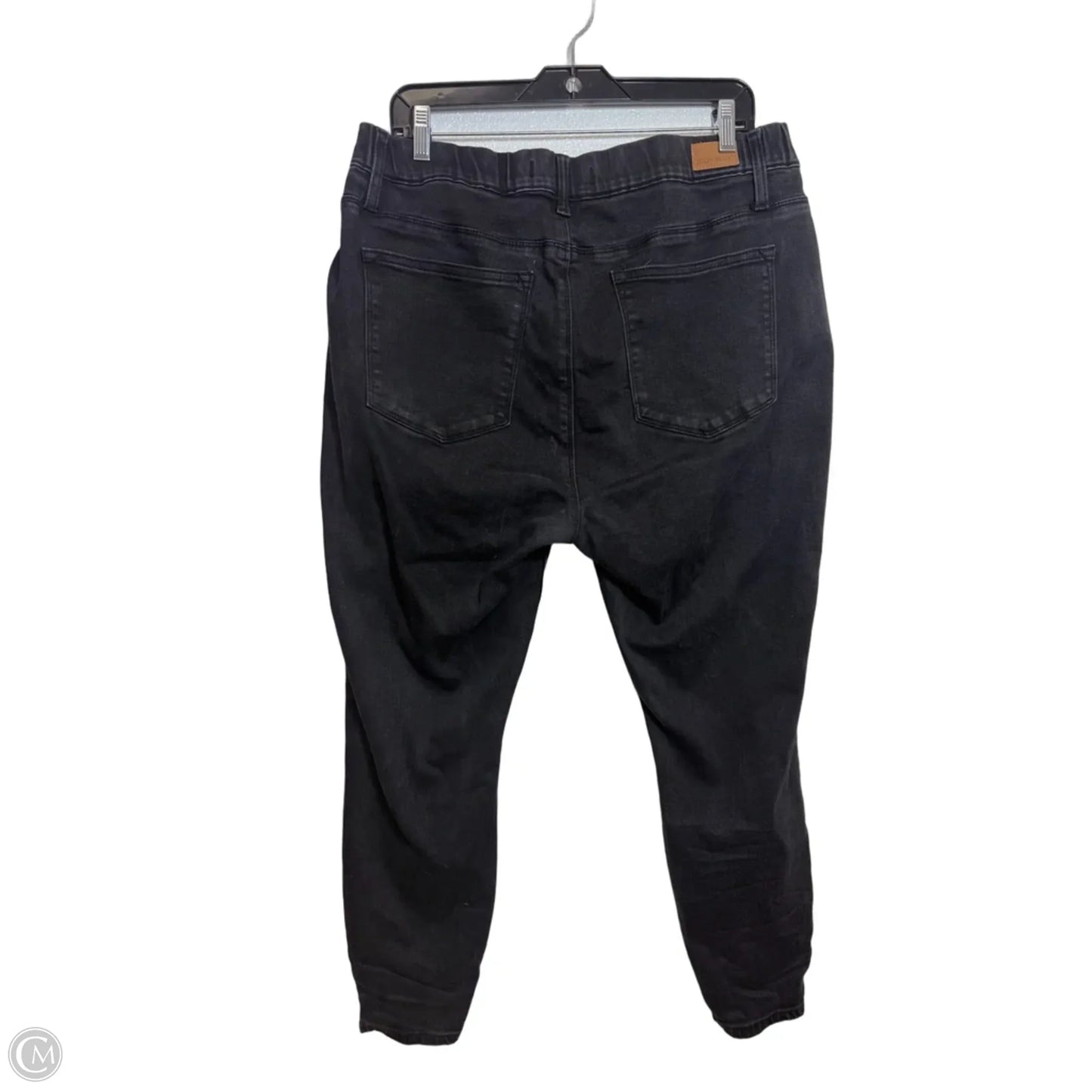 Jeans Straight By Judy Blue In Black Denim, Size: 18