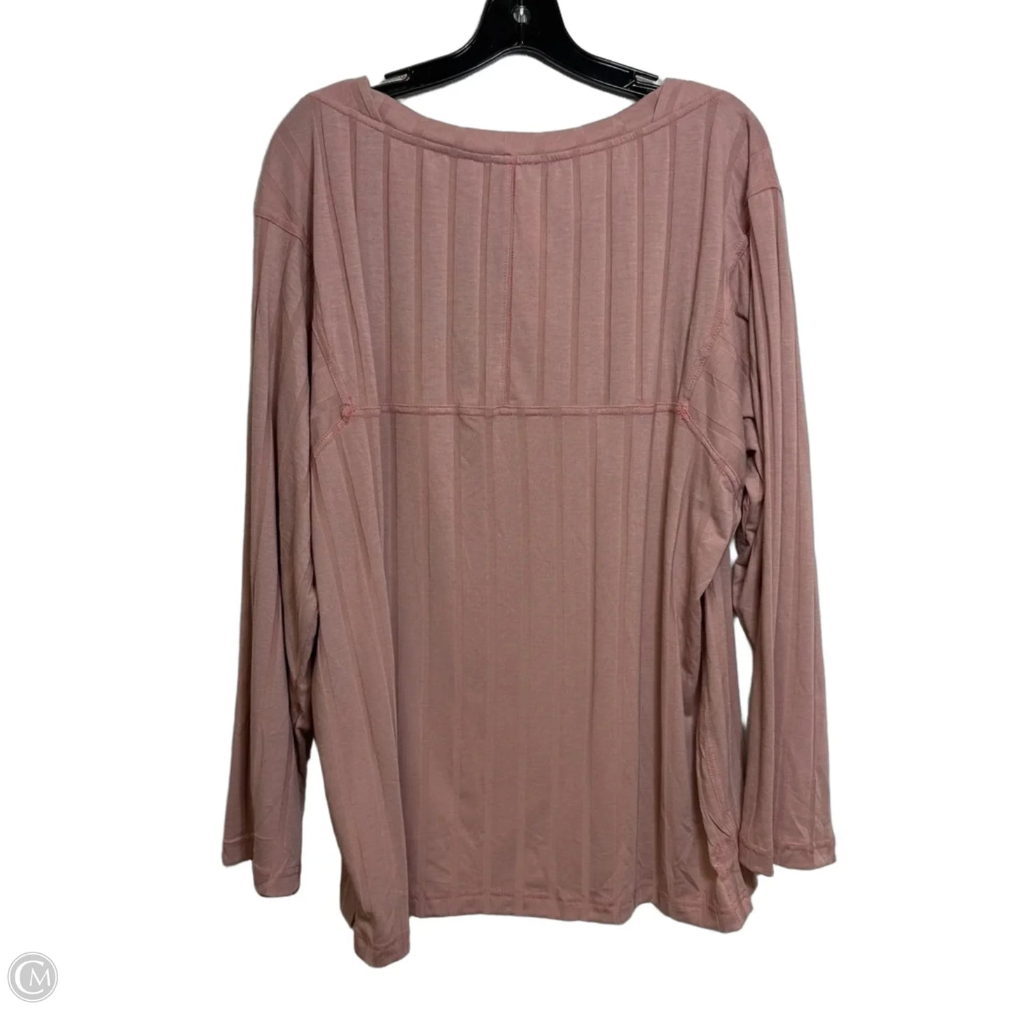 Top Long Sleeve By Free People In Mauve, Size: L