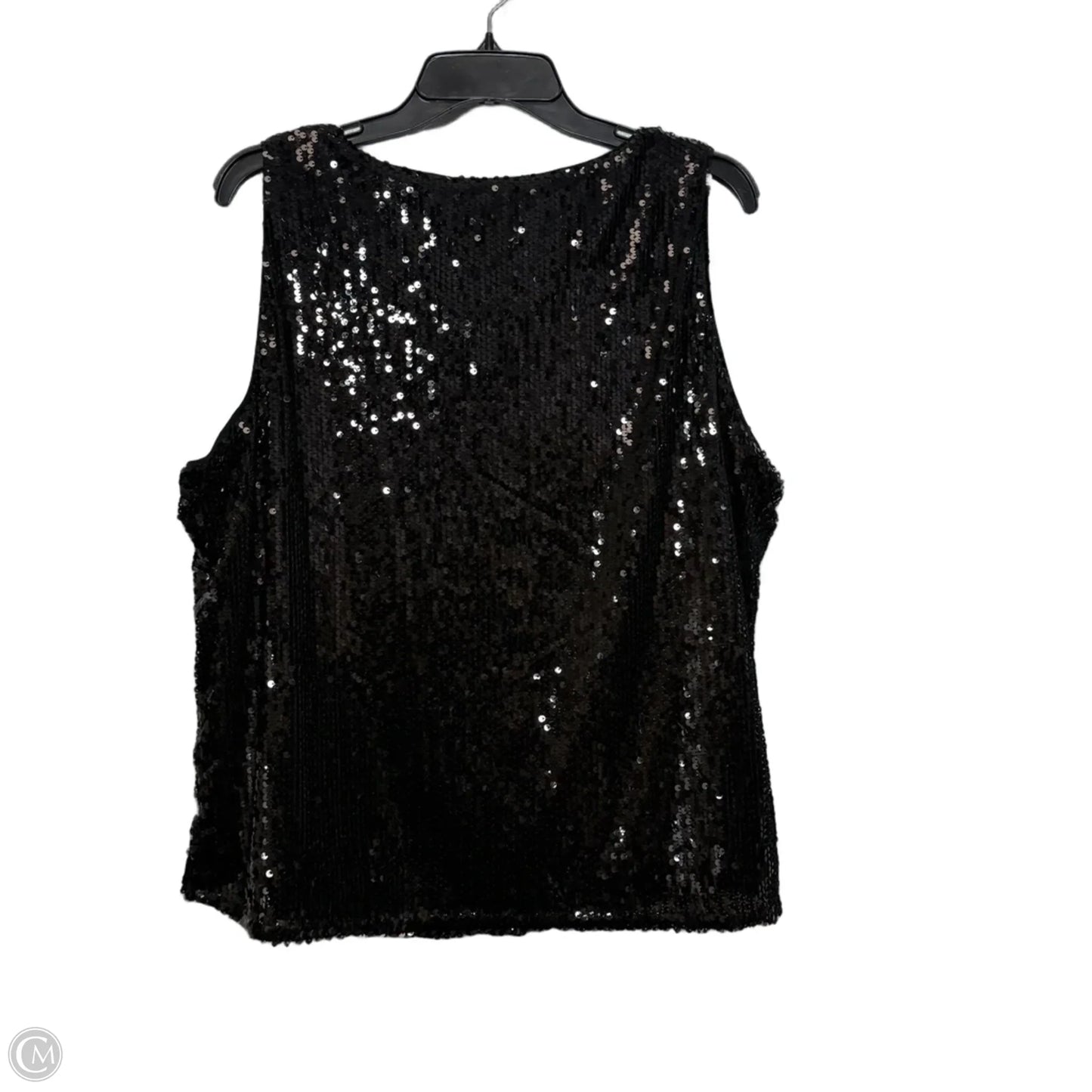 Top Sleeveless By Nine West Apparel In Black, Size: Xxl