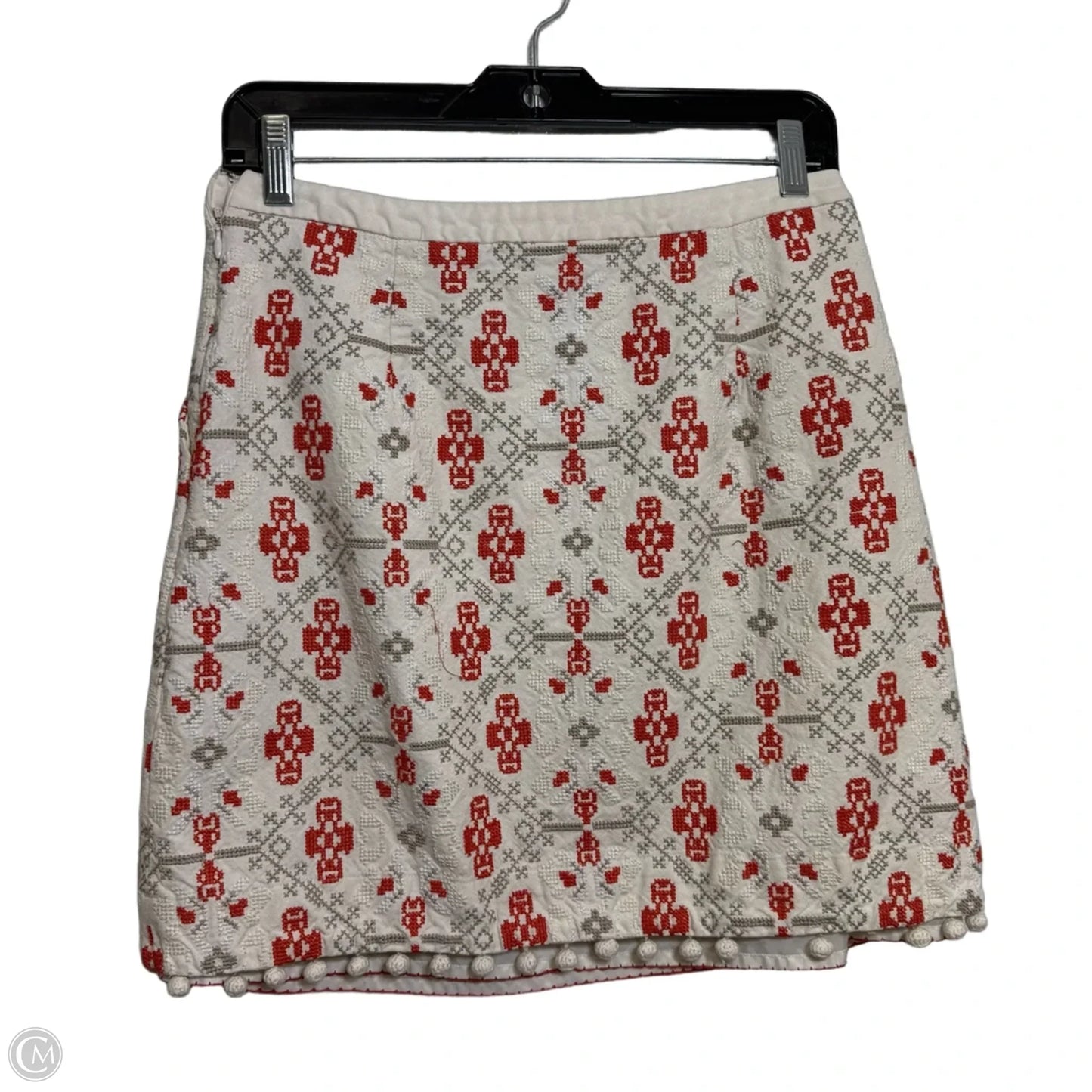 Skirt Mini & Short By Maeve In Ivory, Size: 2