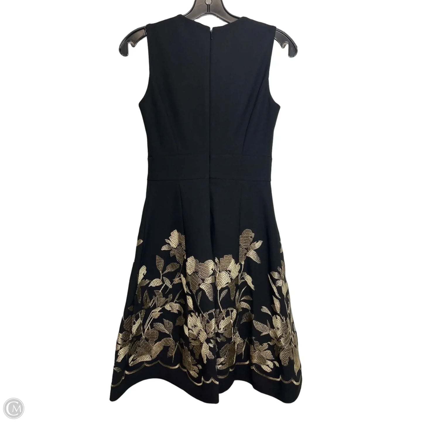Dress Party Short By Calvin Klein In Black, Size: 2p