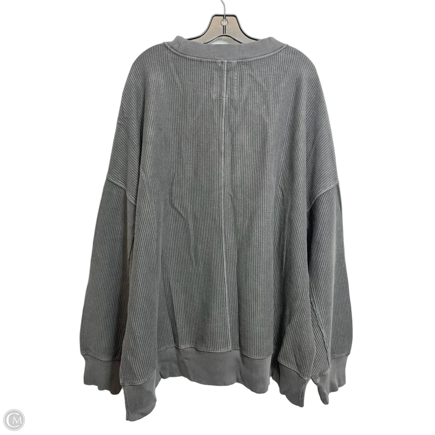 Sweatshirt Crewneck By Aerie In Grey, Size: Xl