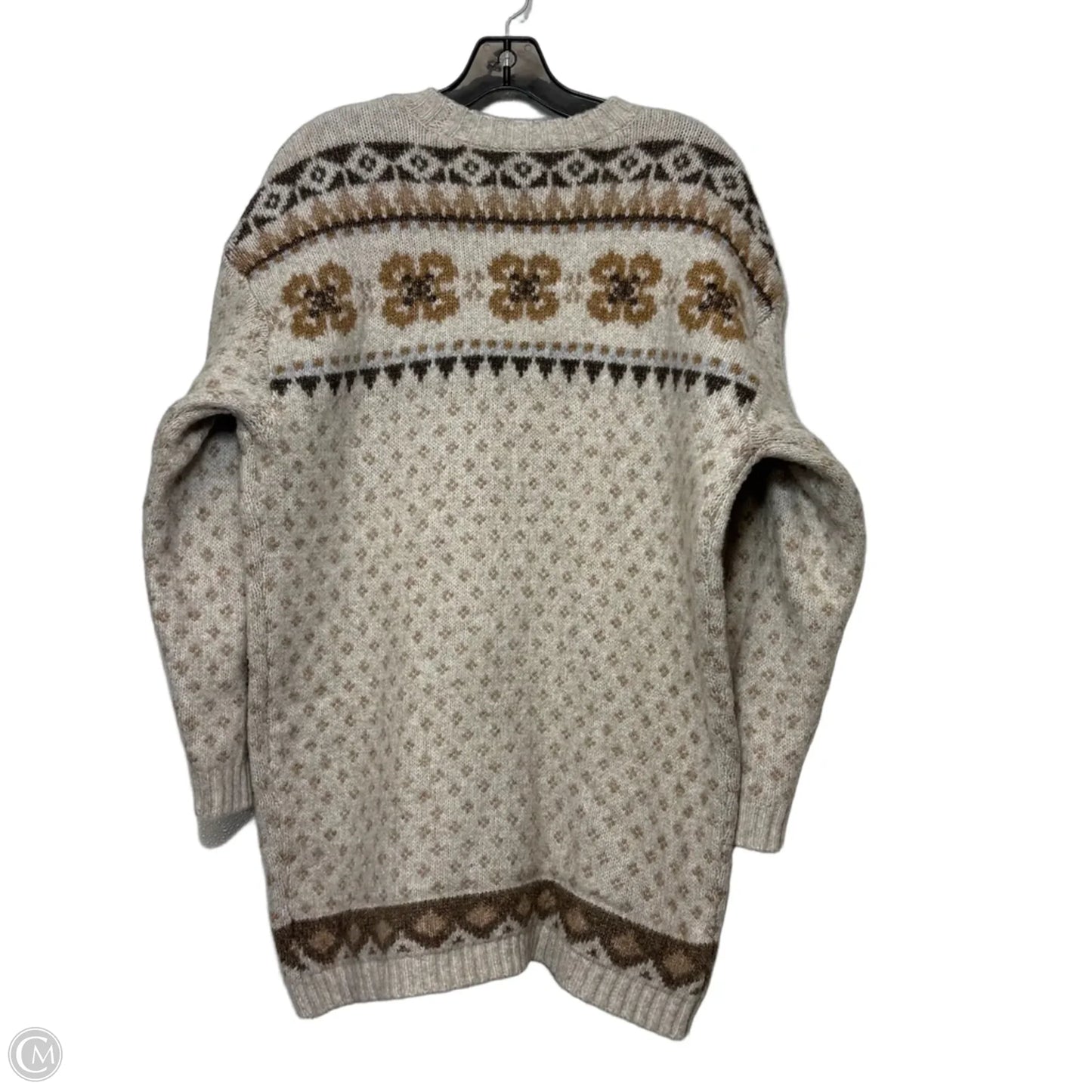 Sweater By American Eagle In Tan, Size: M