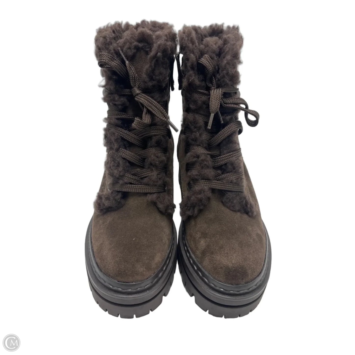 Boots Ankle Flats By Sam Edelman In Brown, Size: 7
