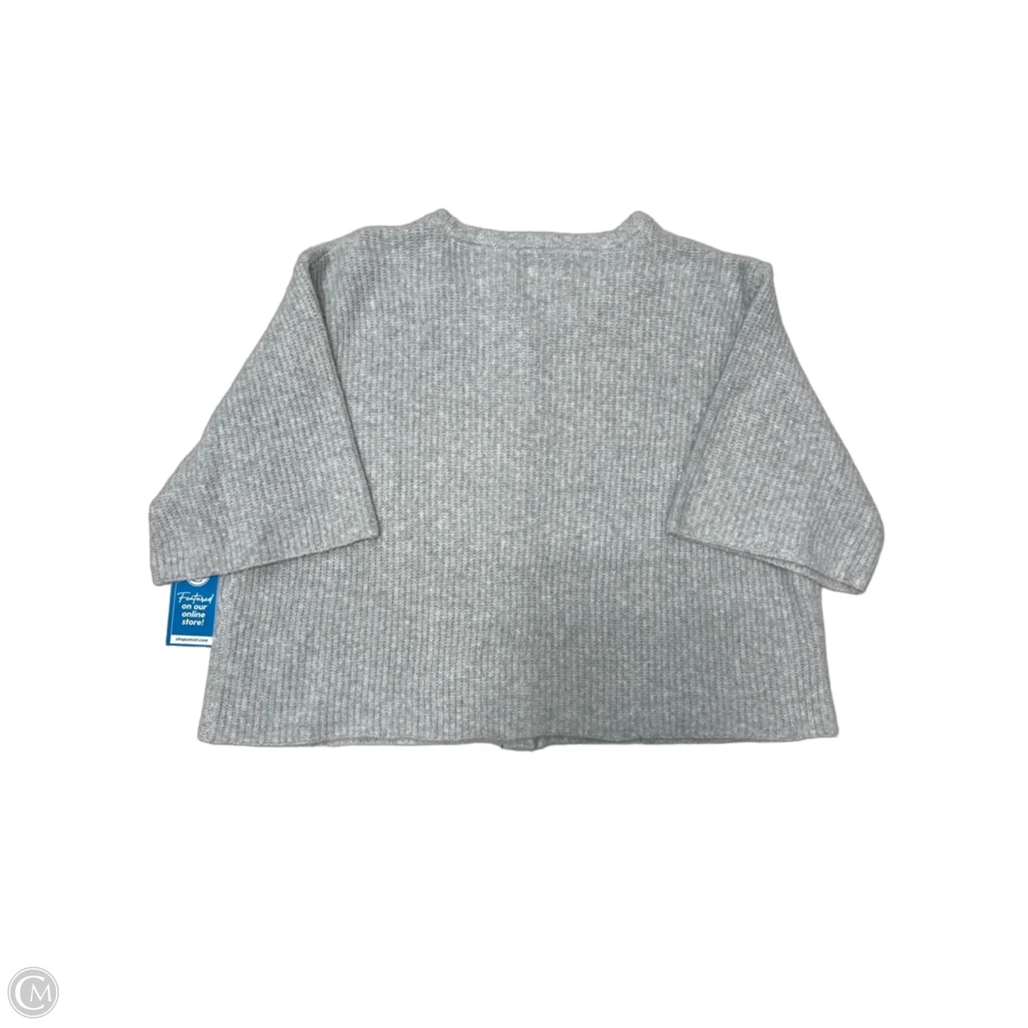 Sweater Short Sleeve By Aerie In Grey, Size: Xxl