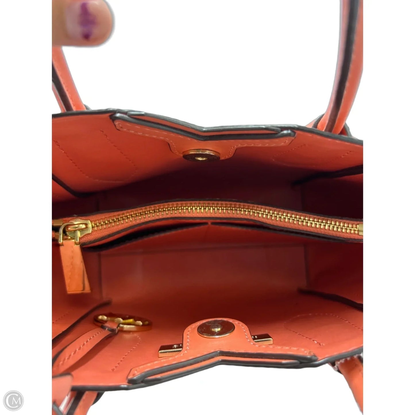 Michael Kors Mae Messenger Designer Stachel Handbag