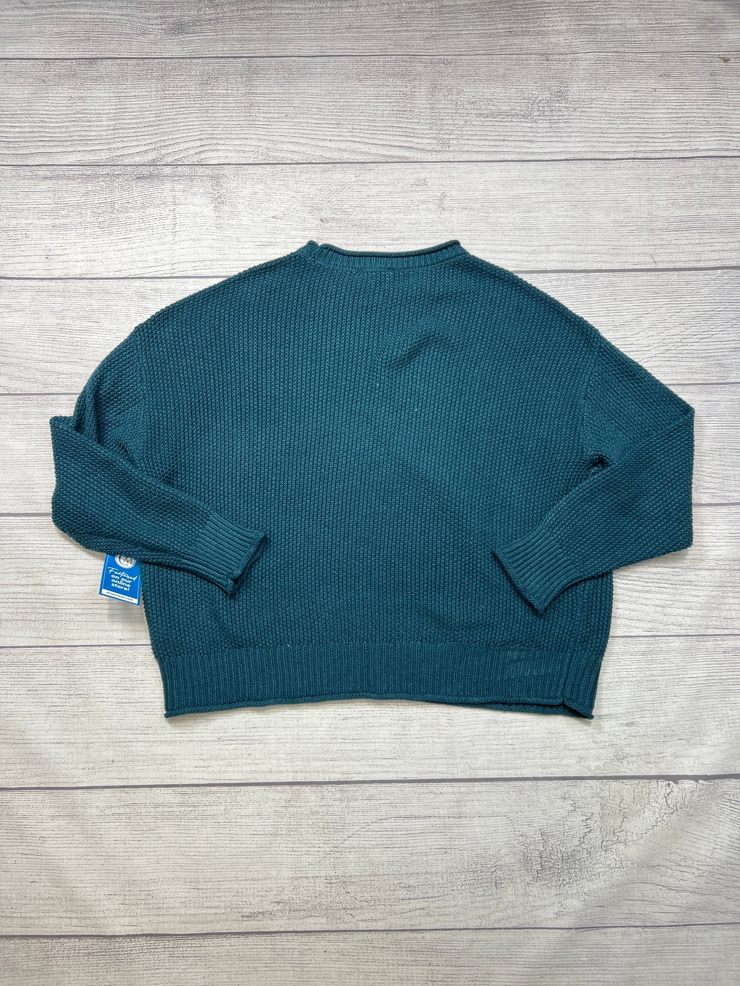 Sweater By Jessica Simpson In Teal, Size: Xxl