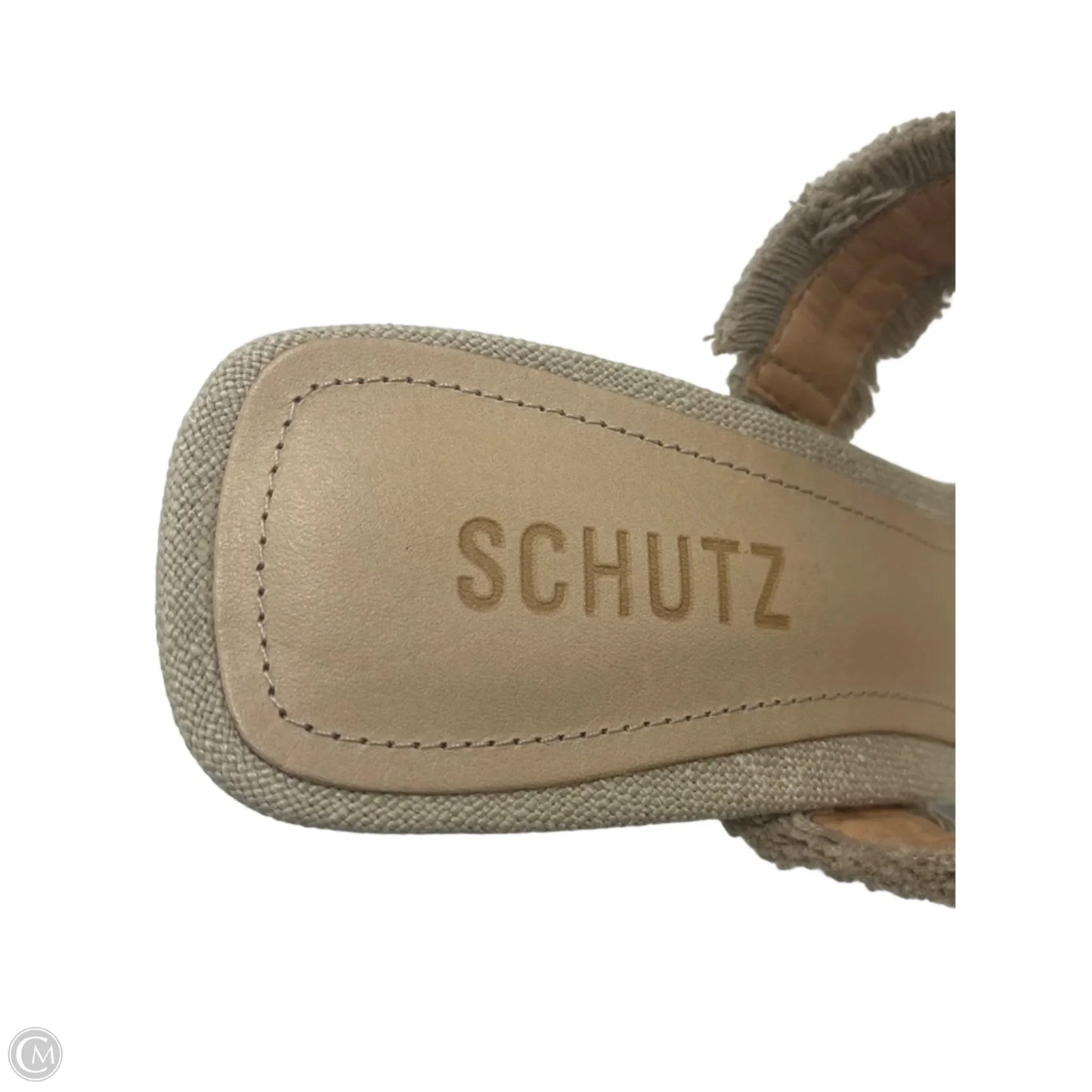 New! Shoes Heels Block By Schutz In Tan, Size: 8