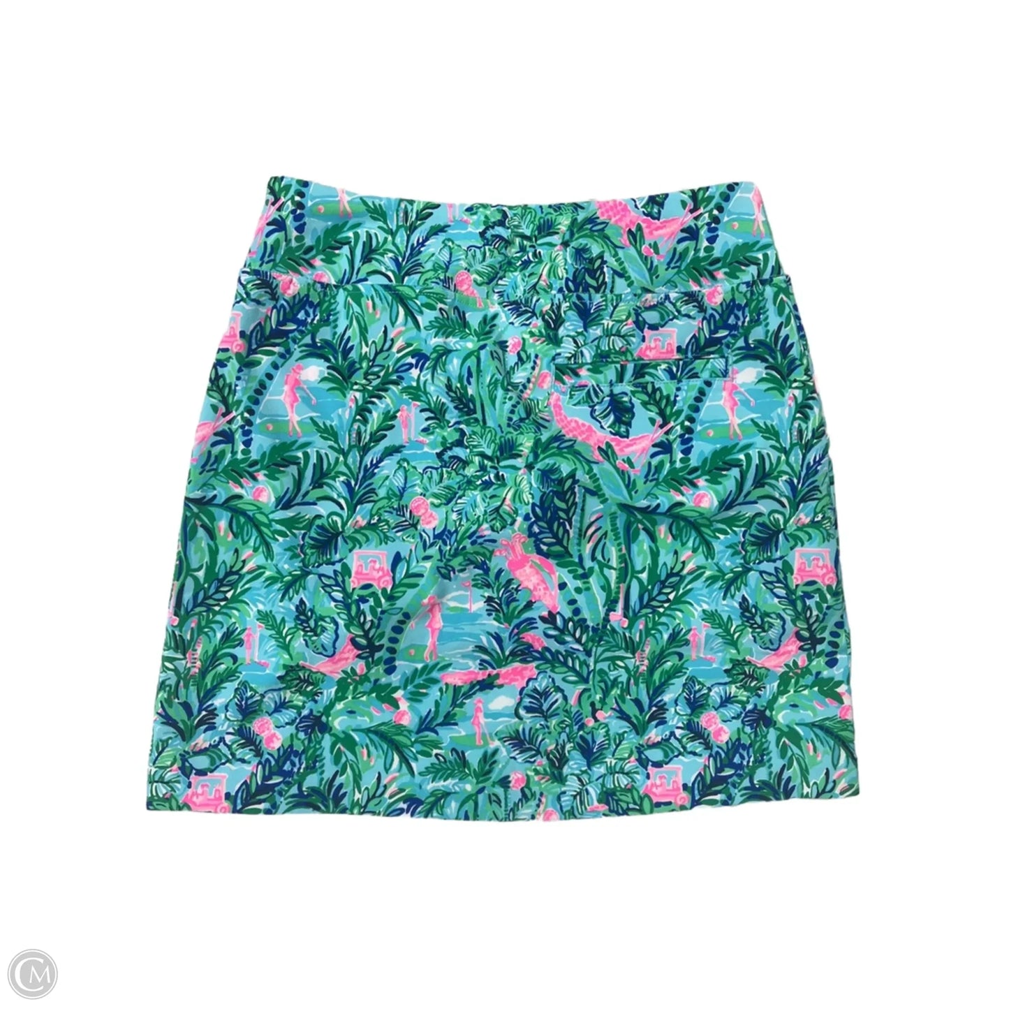 Skort Designer By Lilly Pulitzer In Green, Size: Xs