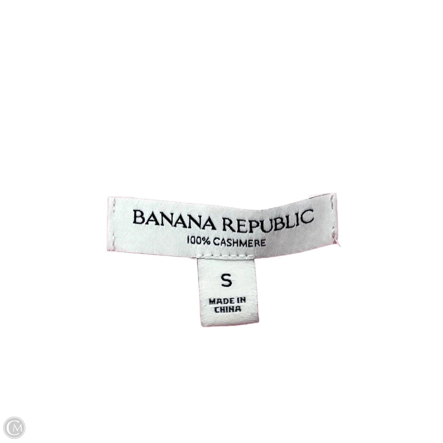 Sweater Short Sleeve By Banana Republic In Pink, Size: S