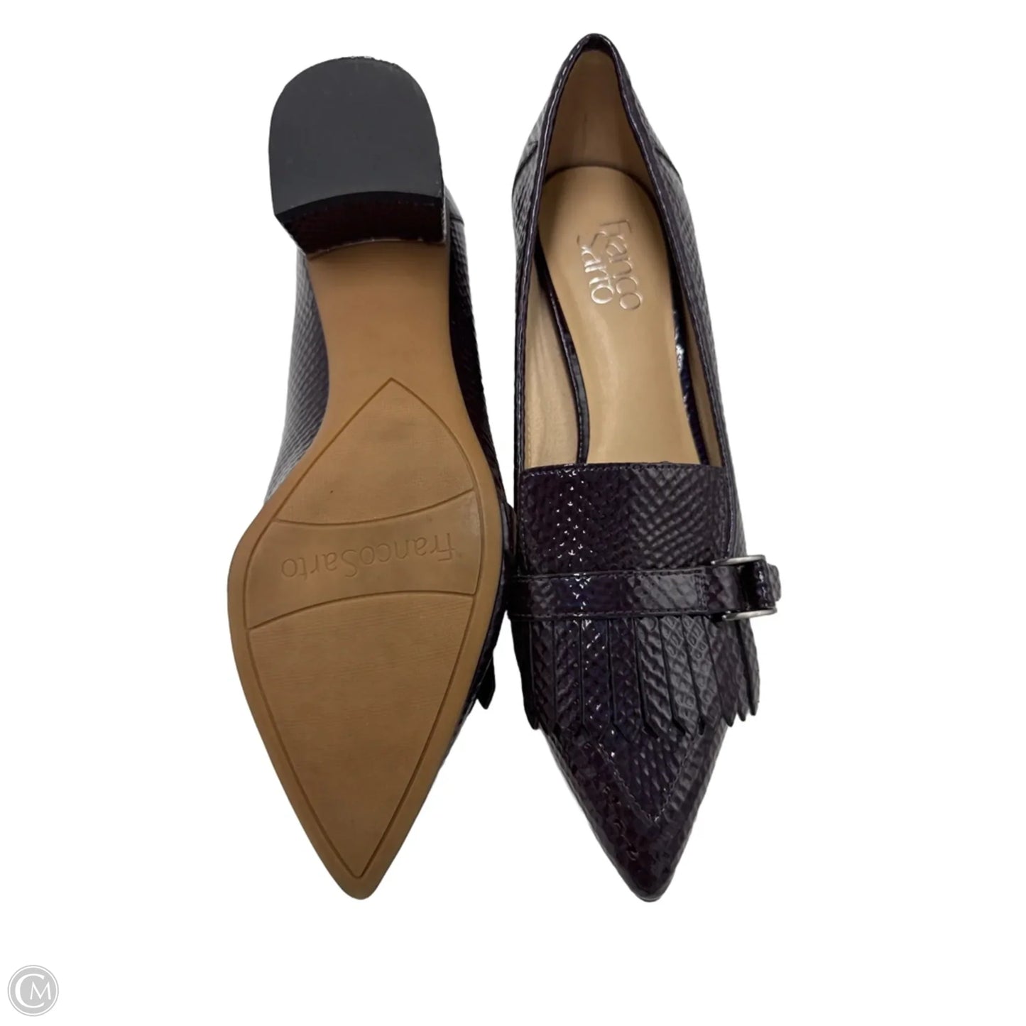 Shoes Heels Block By Franco Sarto In Purple, Size: 9