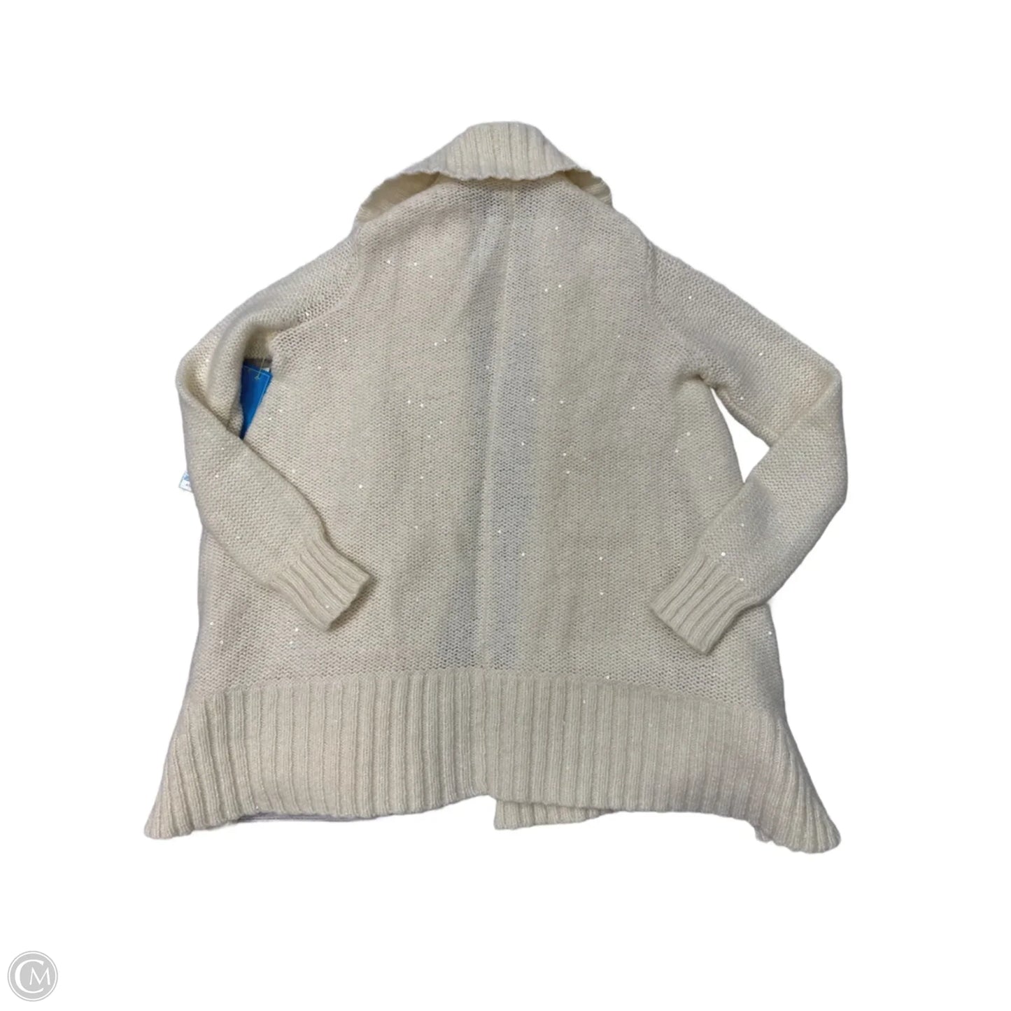 Sweater Cardigan Designer By Alice + Olivia In Cream, Size: S
