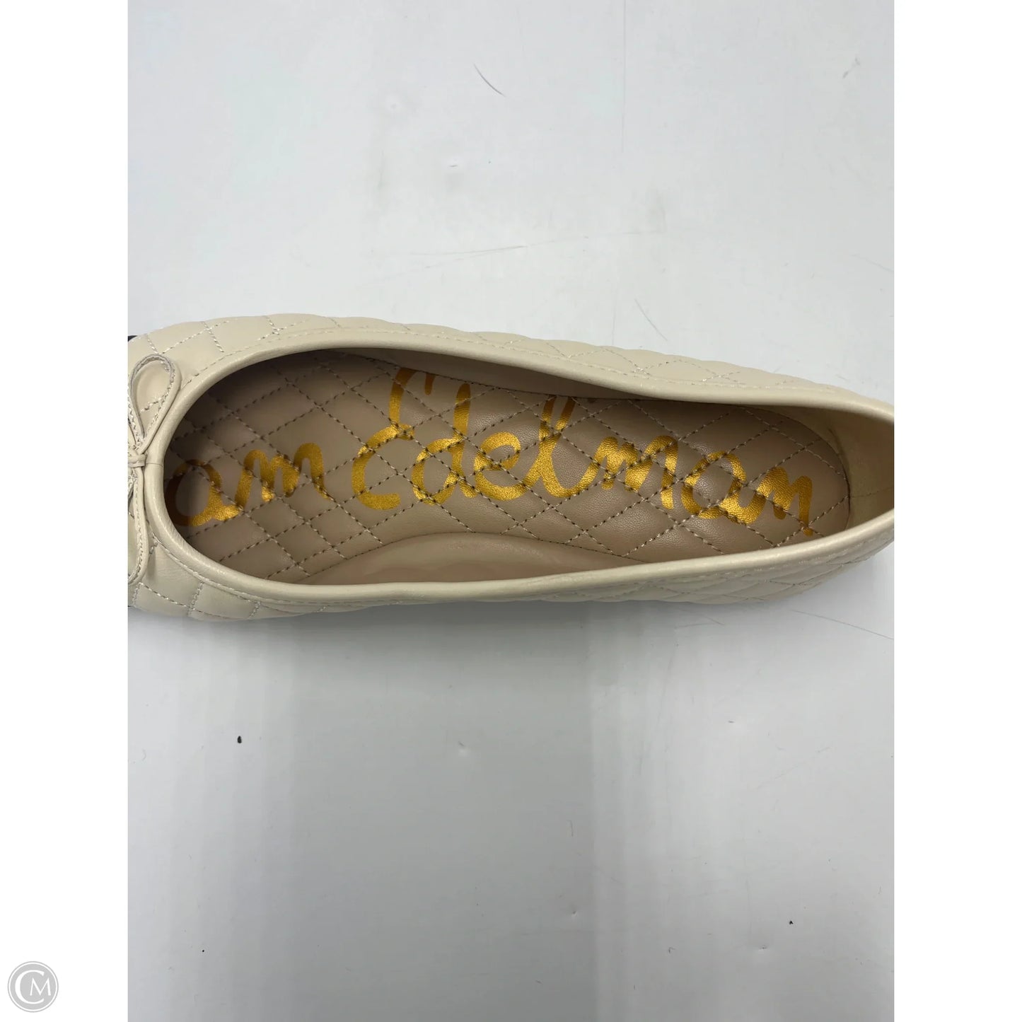 New! Sam Edelman Marilyn Leather Ballet Shoes In Black & Tan, Size: 8.5