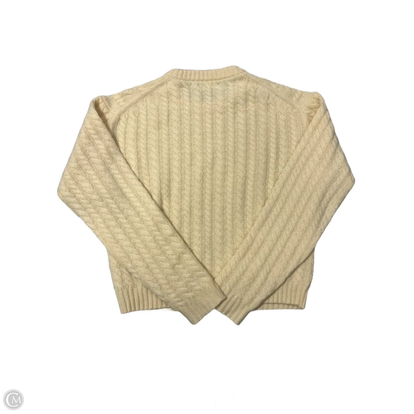 Sweater Cashmere By J. Crew In Cream, Size: Xs