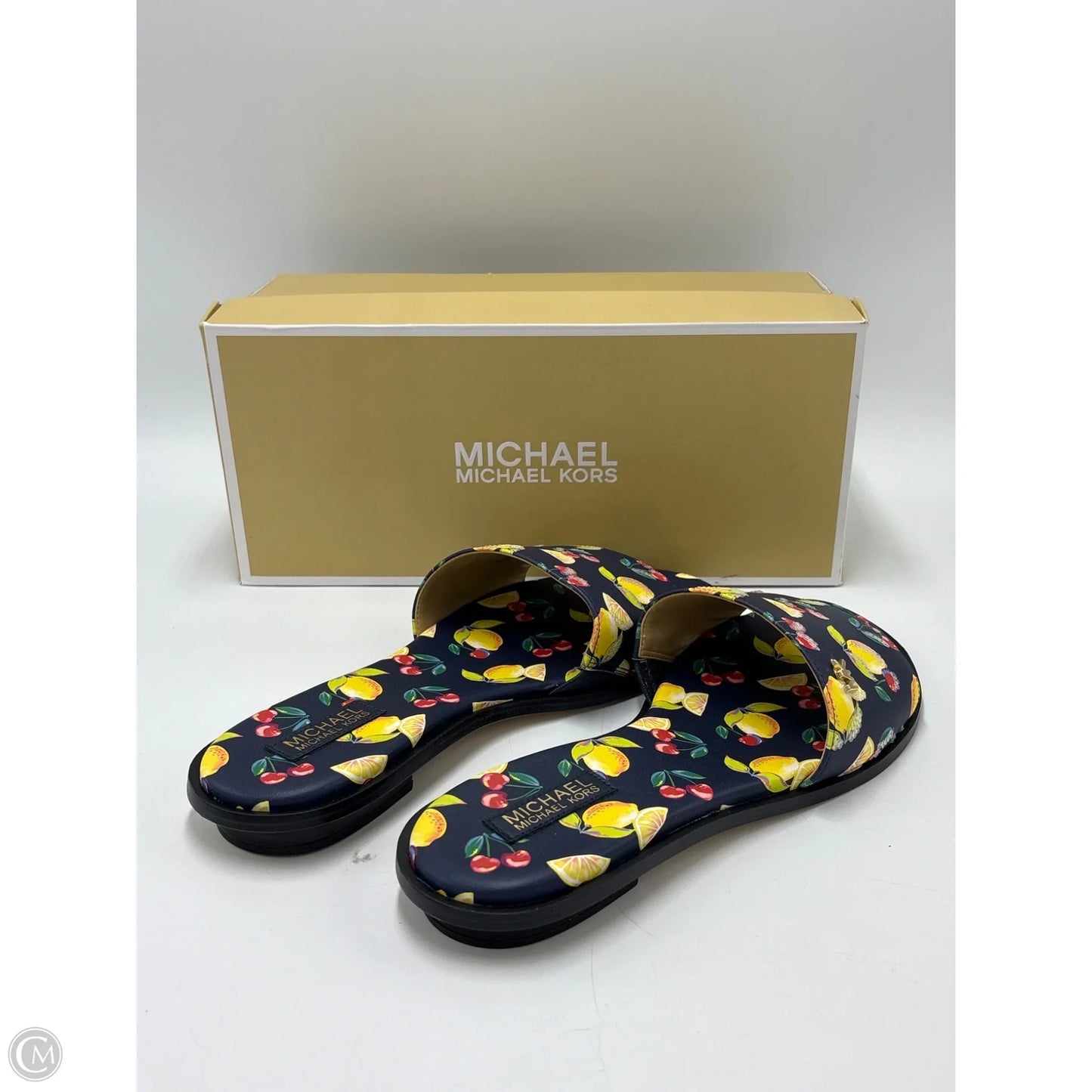 New! Shoes Designer By Michael Kors In Nautical Print, Size: 7.5