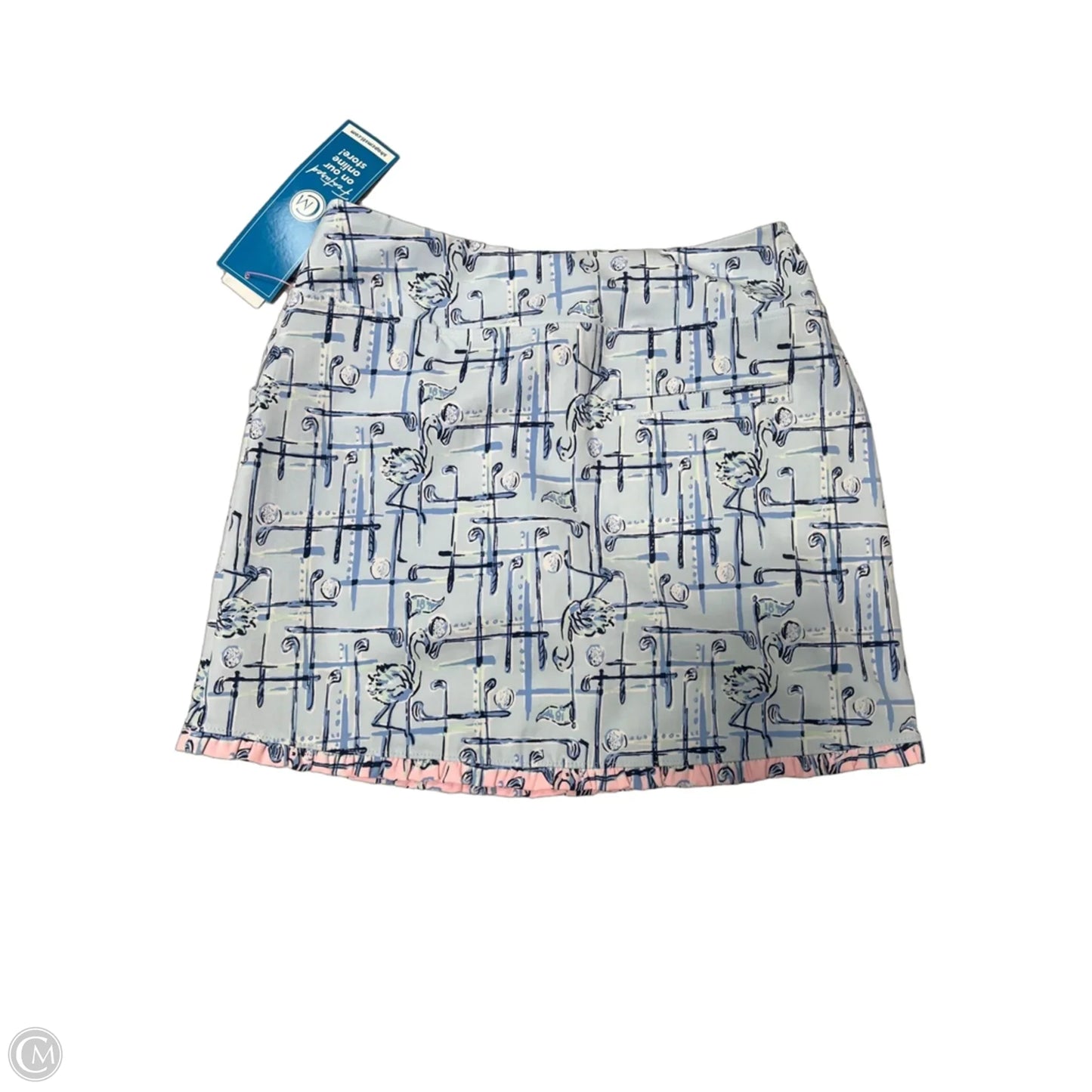 Skort Designer By Lilly Pulitzer In Blue, Size: Xs