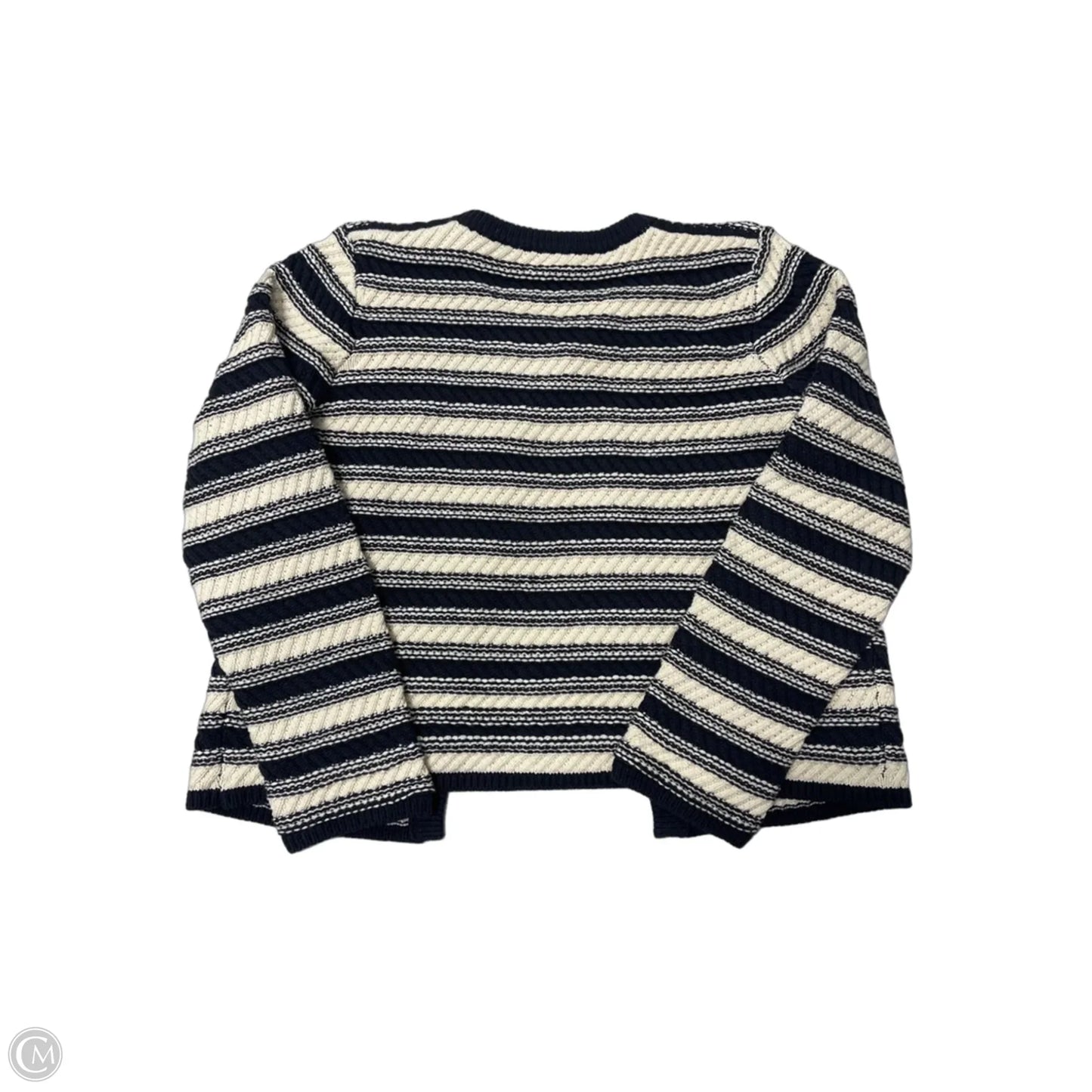 Sweater Cardigan By Rails In Black & Cream, Size: S