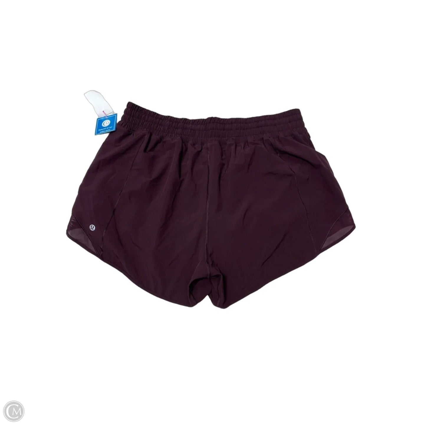 Athletic Shorts By Lululemon In Maroon, Size: L