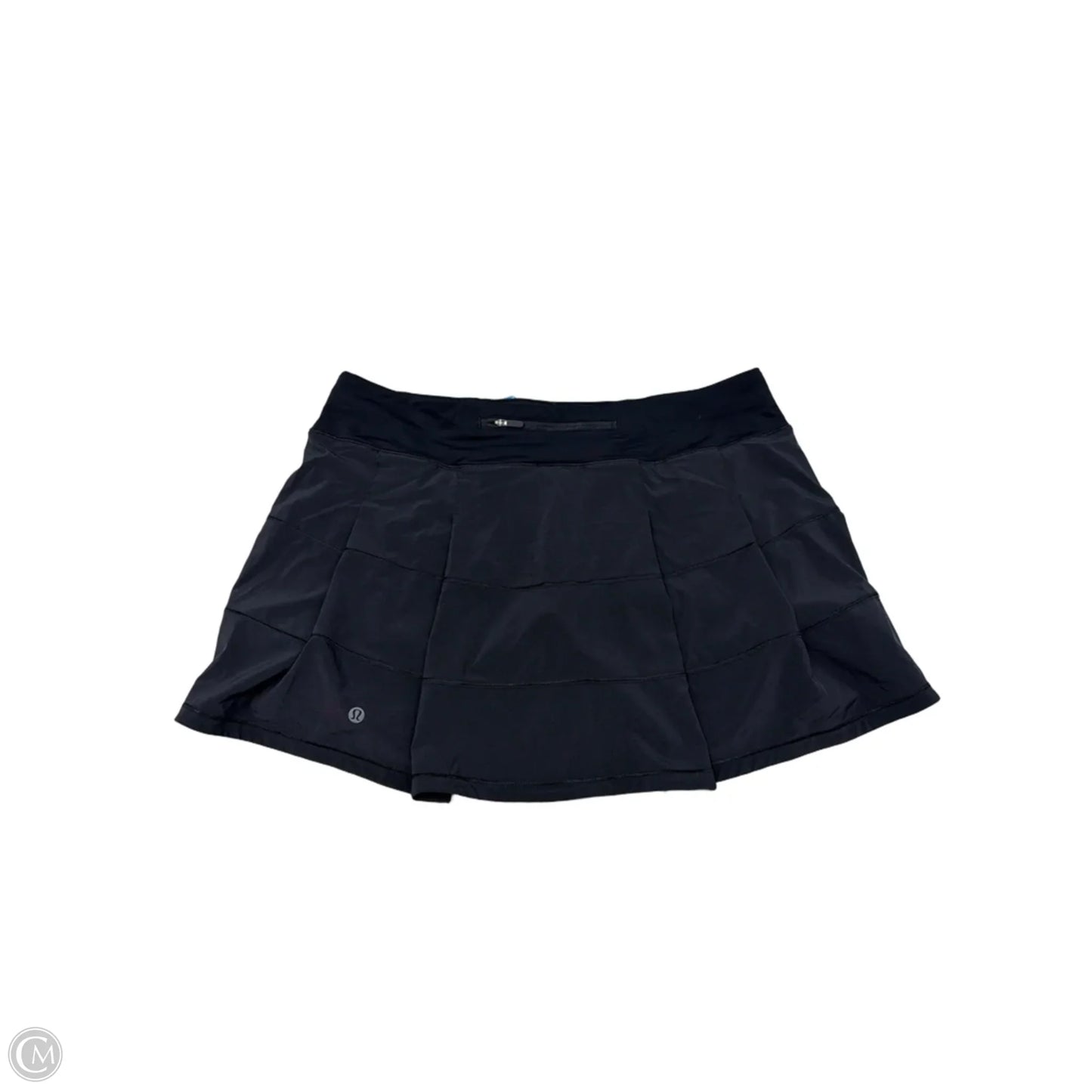 Athletic Skort By Lululemon In Black, Size: 12L