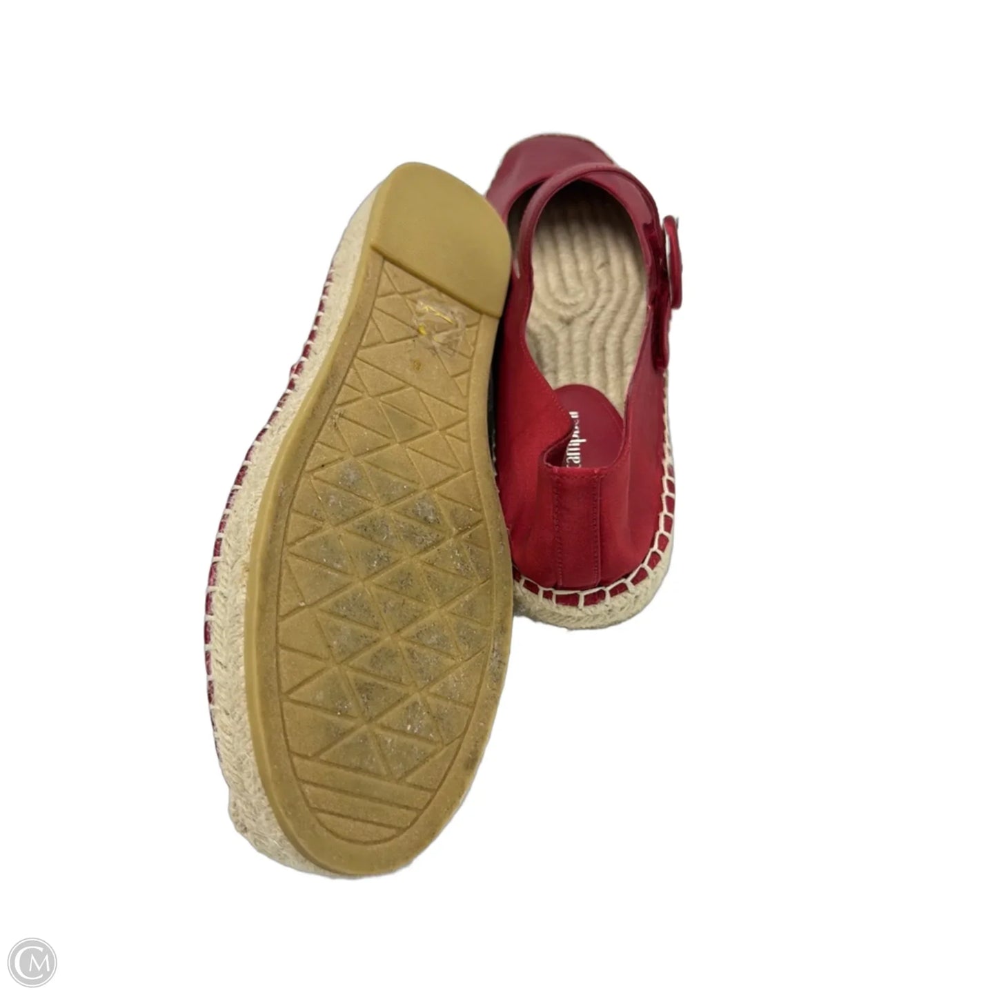 Shoes Espadrille Flats By Jeffrey Campbell In Red, Size: 8